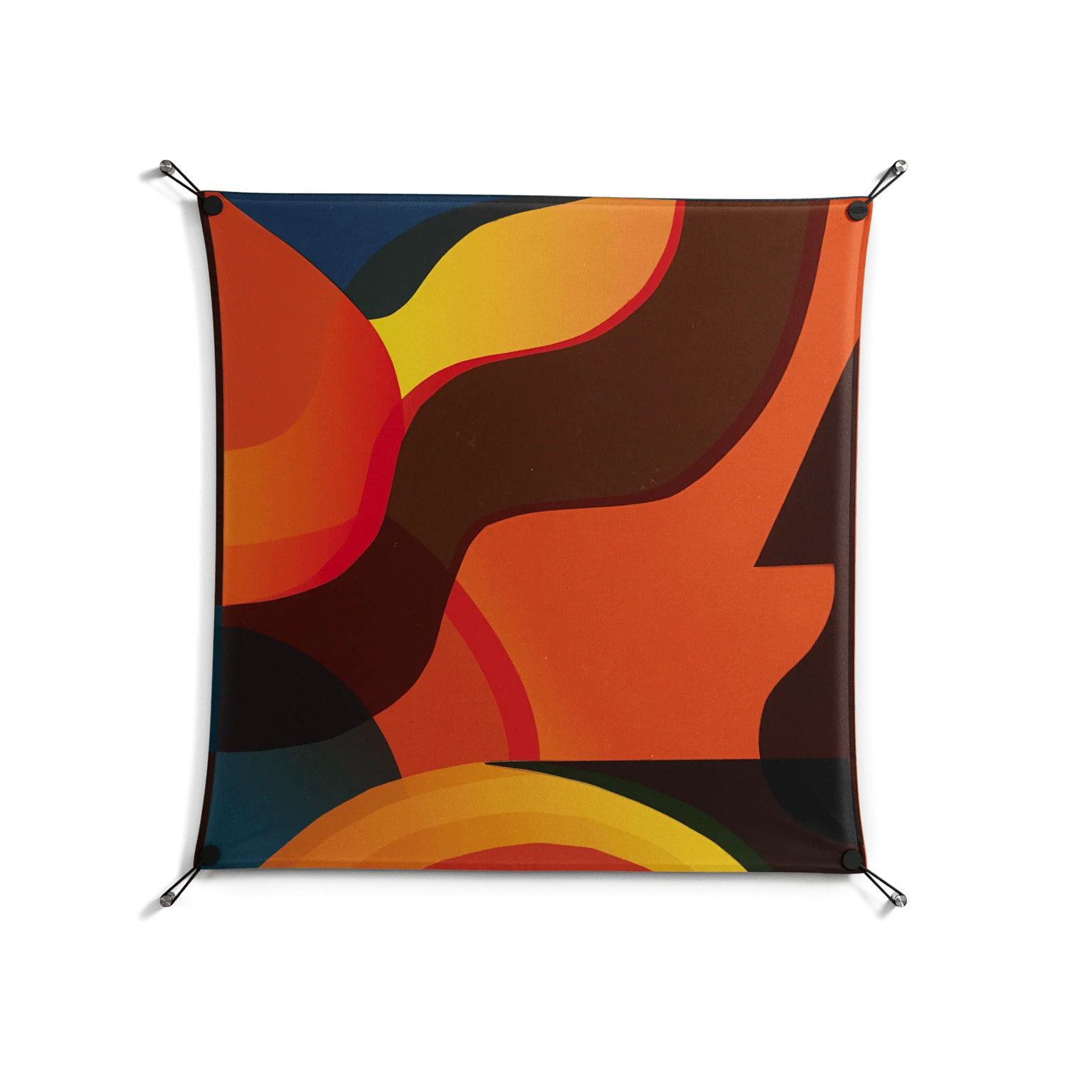 Swift - Work On Wall - Rikki Hewitt - Black - 90 x 90 cm