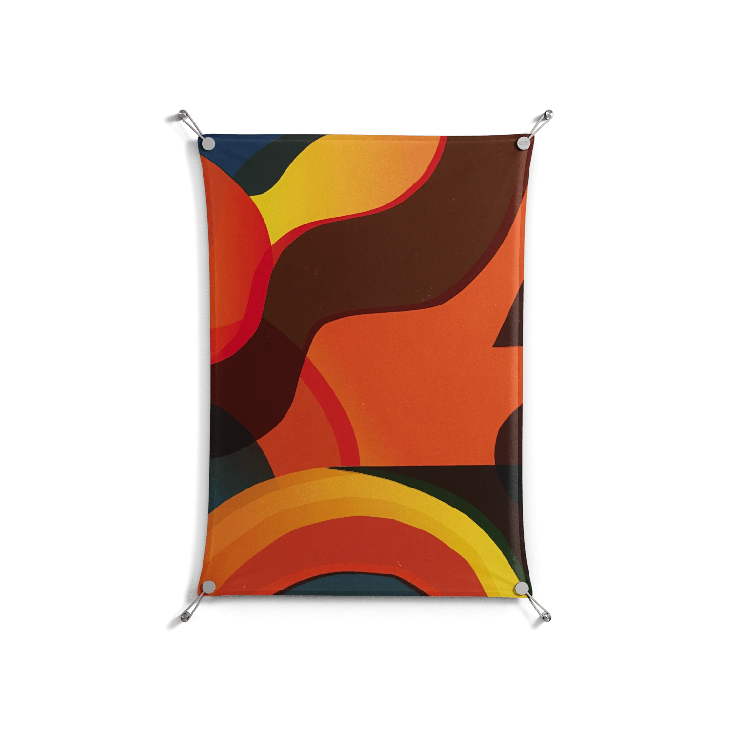 Swift - Work On Wall - Rikki Hewitt - Silver - 70 x 100 cm