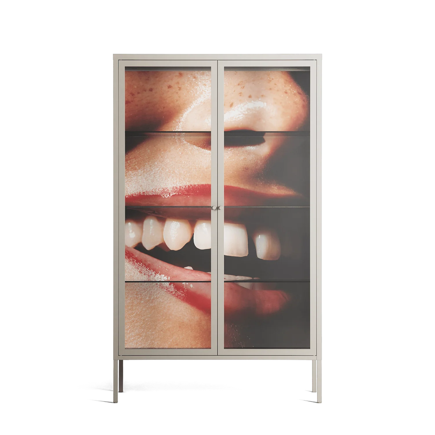 Teeth - Cabinet - Nadia Ryder - Pebble - Clear glass