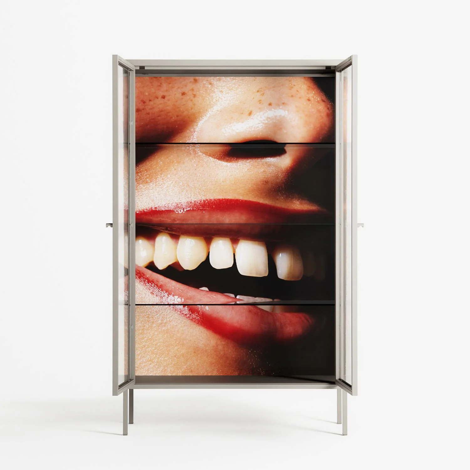 Teeth - Cabinet - Nadia Ryder - Pebble - Clear glass - Image 3
