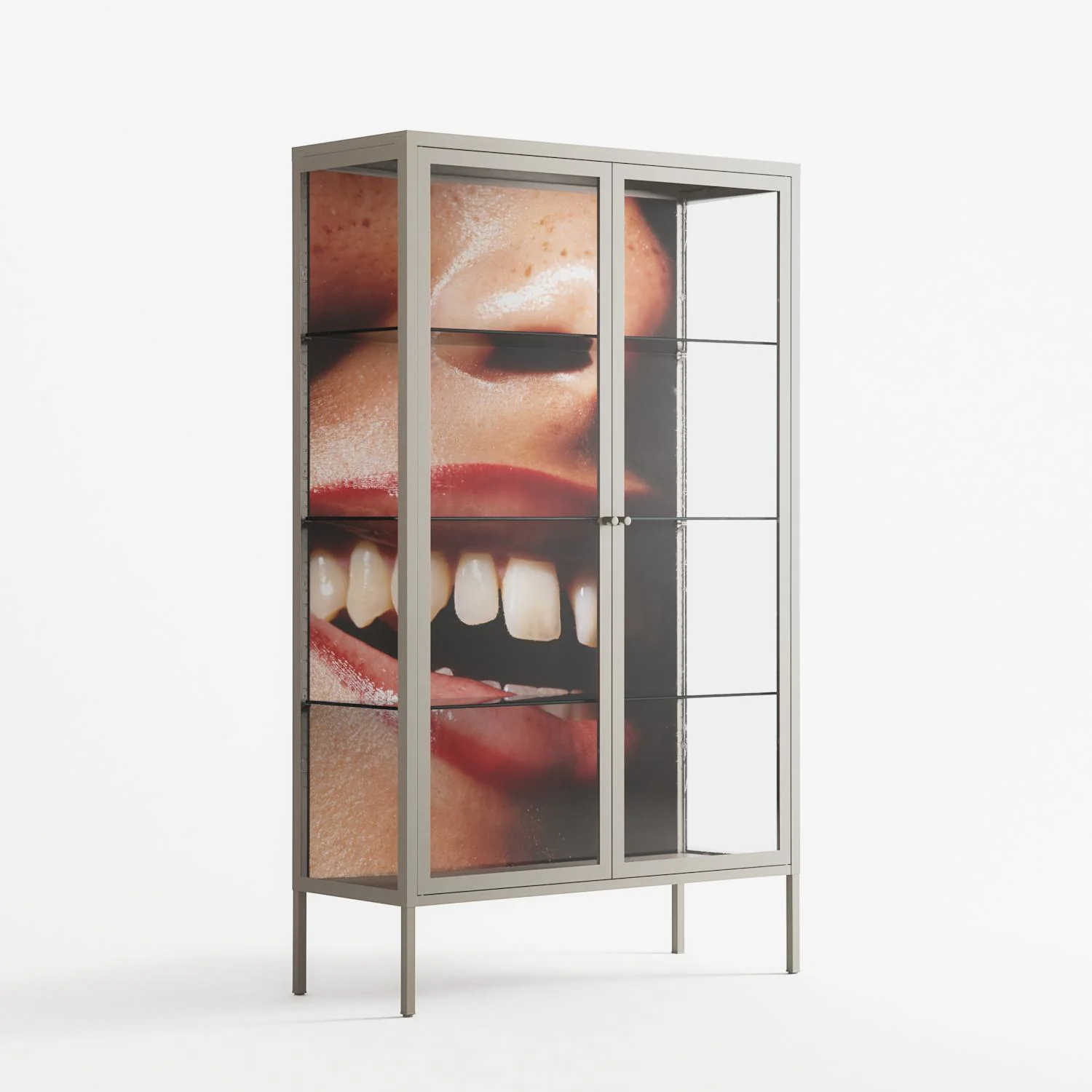 Teeth - Cabinet - Nadia Ryder - Pebble - Clear glass - Image 4