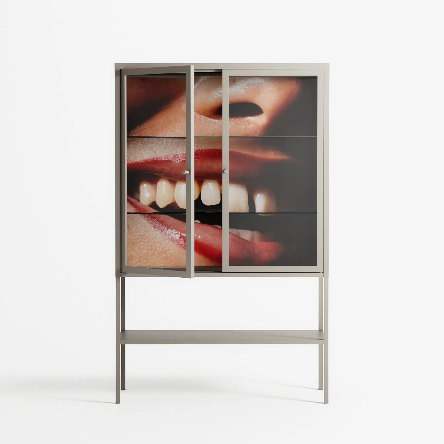 Teeth - Loft Cabinet - Nadia Ryder - Pebble - Clear glass - Image 2