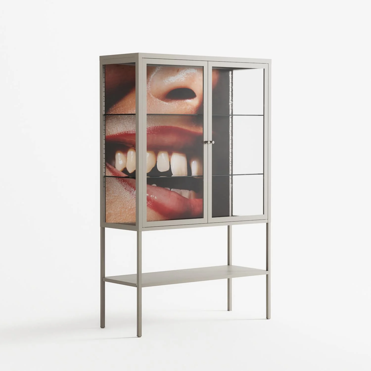 Teeth - Loft Cabinet - Nadia Ryder - Pebble - Clear glass - Image 4