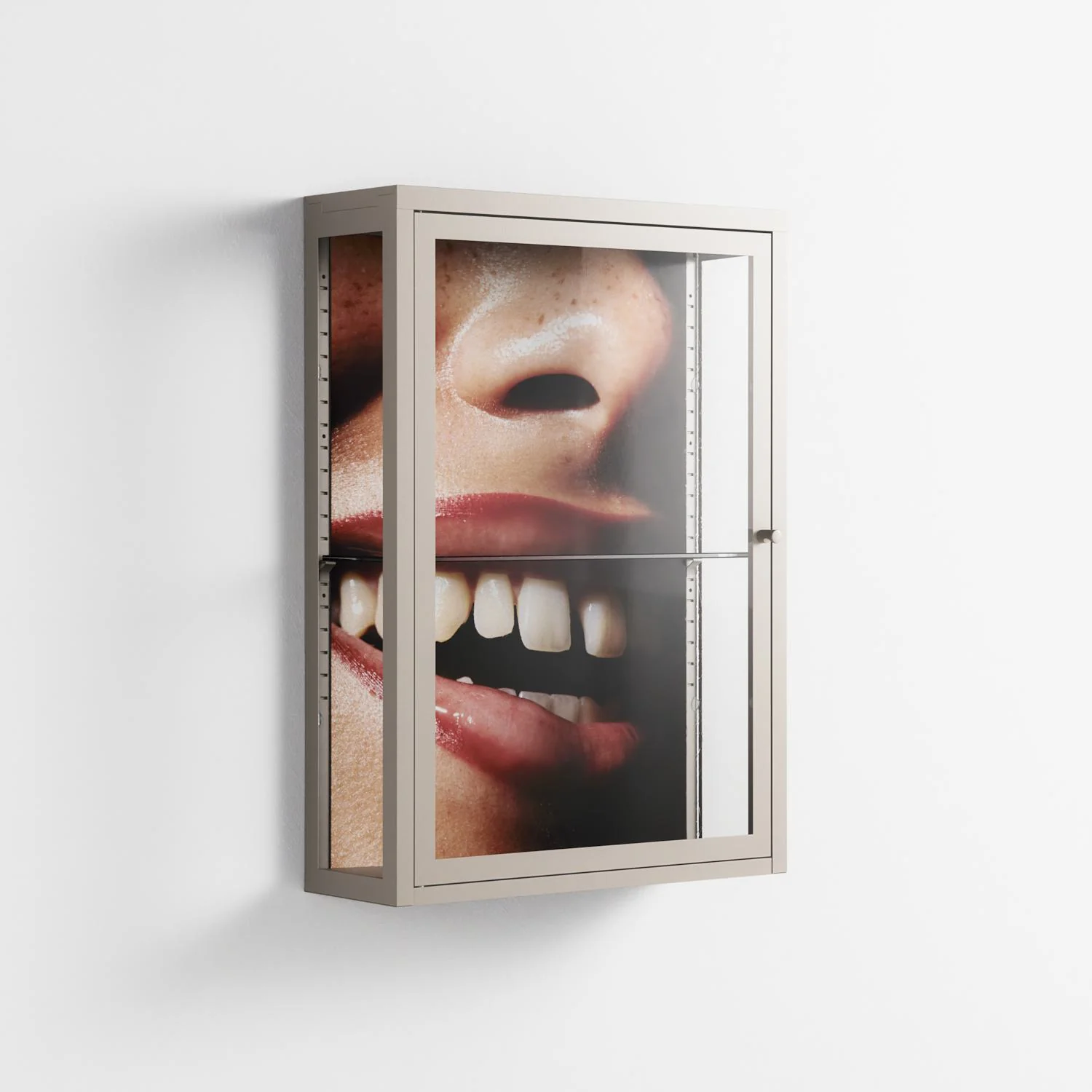 Teeth - Wall Cabinet - Nadia Ryder - Pebble - Clear glass - Image 4
