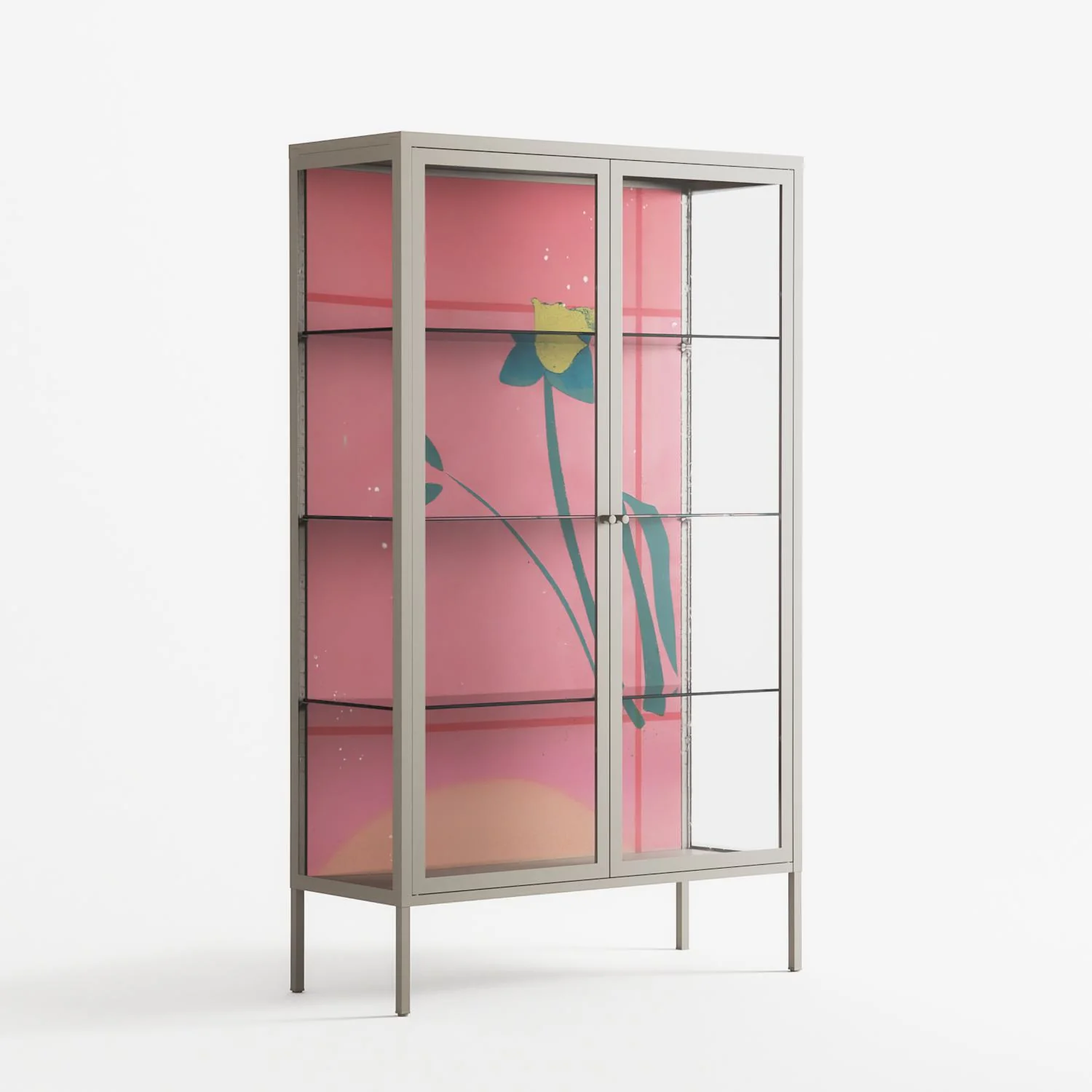 Tender Age in Bloom - Cabinet - Ciara Wade - Pebble - Clear glass - Image 4