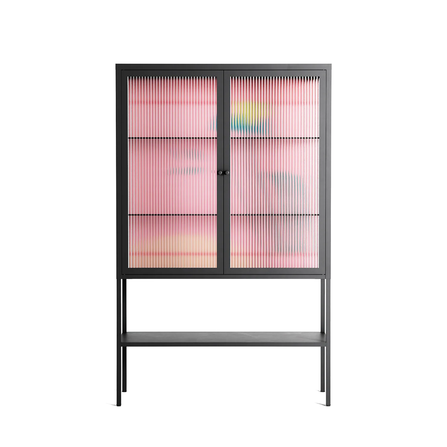Tender Age in Bloom - Loft Cabinet - Ciara Wade - Antracite - Reeded glass