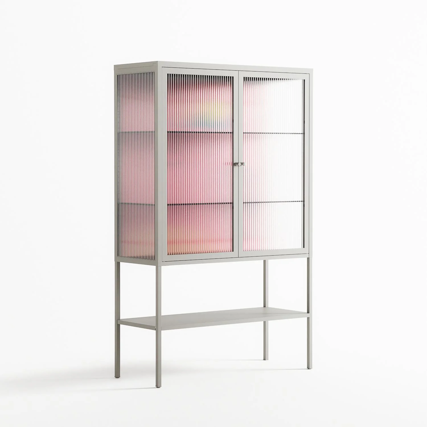 Tender Age in Bloom - Loft Cabinet - Ciara Wade - Chalk - Reeded glass - Image 4