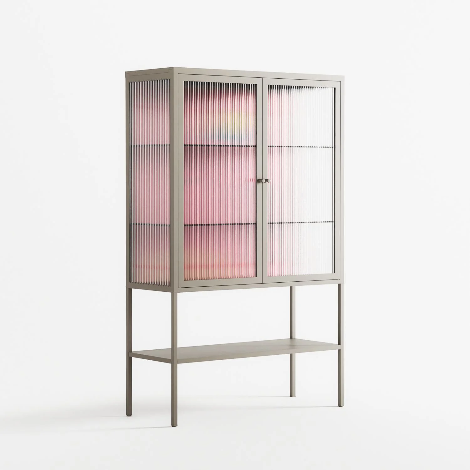Tender Age in Bloom - Loft Cabinet - Ciara Wade - Pebble - Reeded glass - Image 4