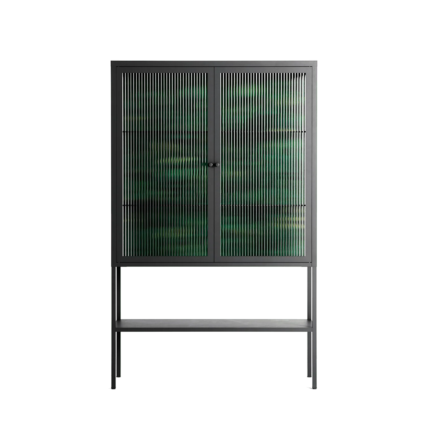 Thankful - Loft Cabinet - Craig Watkins - Antracite - Reeded glass