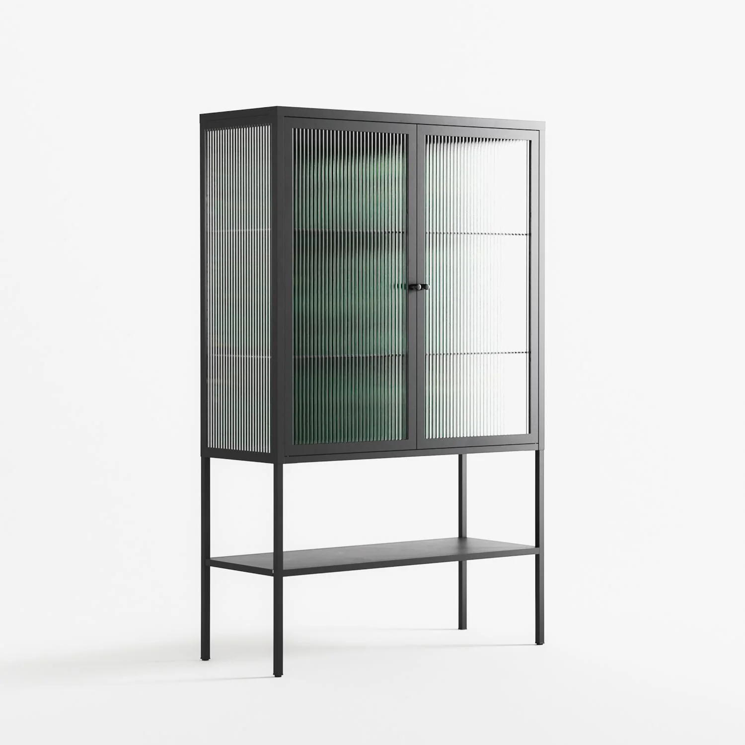 Thankful - Loft Cabinet - Craig Watkins - Antracite - Reeded glass - Image 4