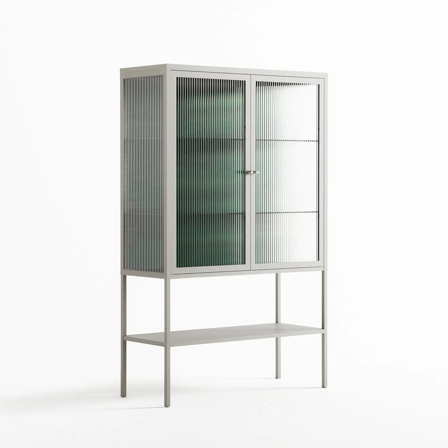 Thankful - Loft Cabinet - Craig Watkins - Chalk - Reeded glass - Image 4