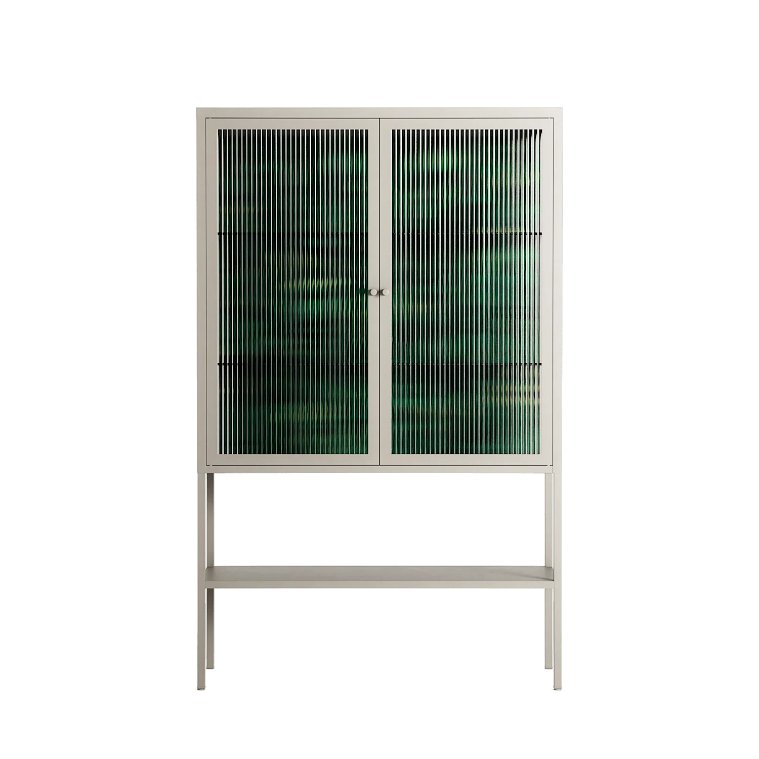 Thankful - Loft Cabinet - Craig Watkins - Pebble - Reeded glass