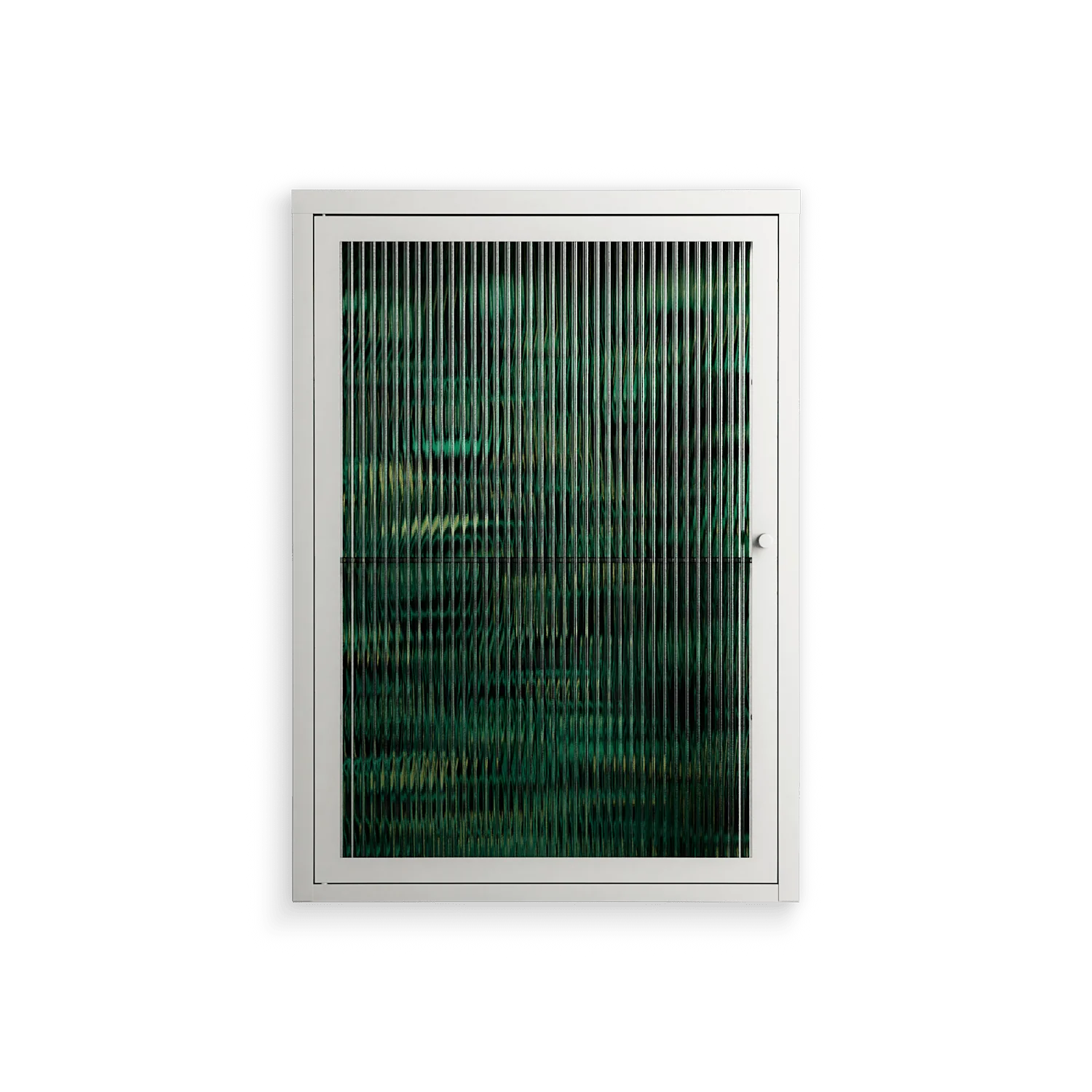Thankful - Wall Cabinet - Craig Watkins - Chalk - Reeded glass