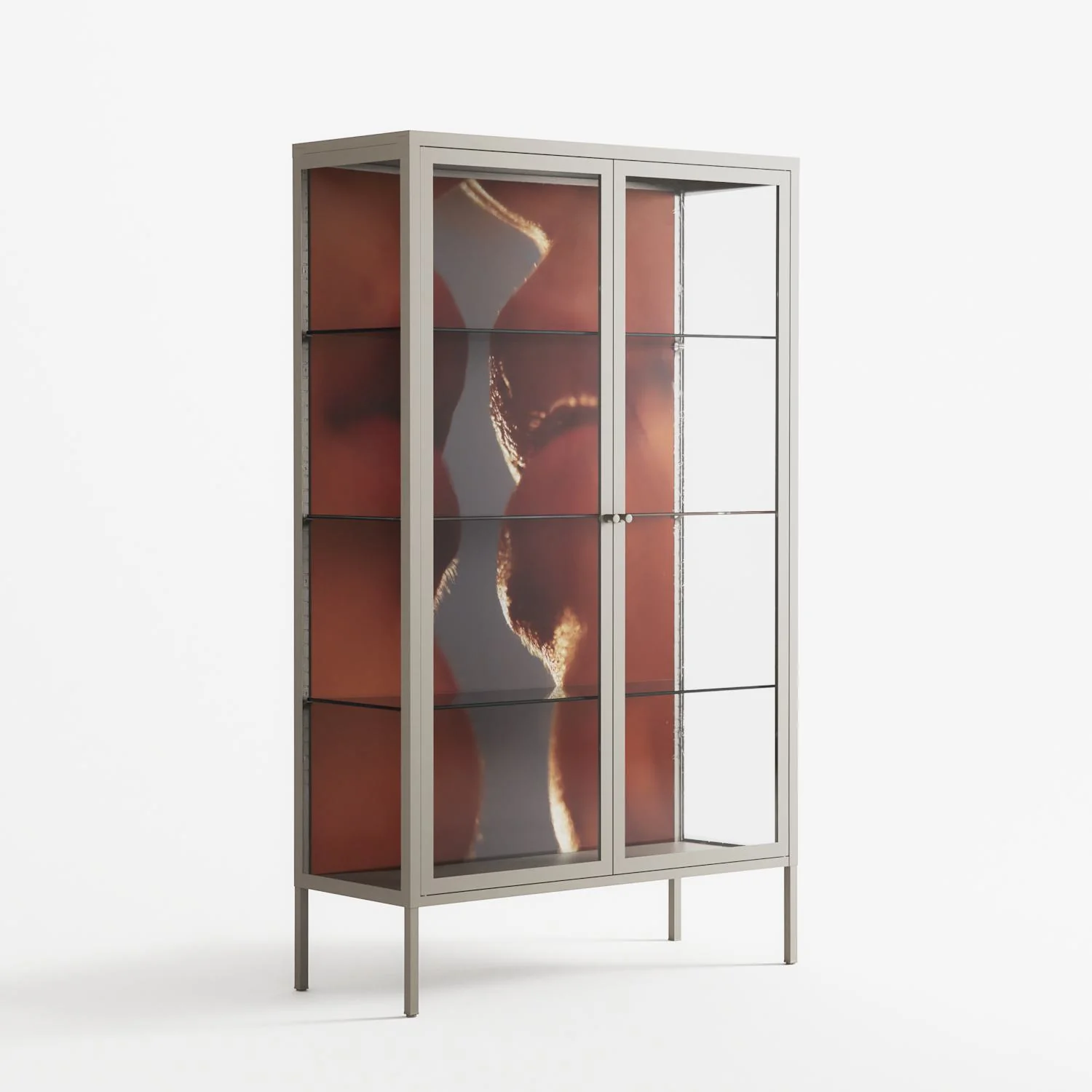 The Art Of Kissing 2 - Cabinet - Nadia Ryder - Pebble - Clear glass - Image 4