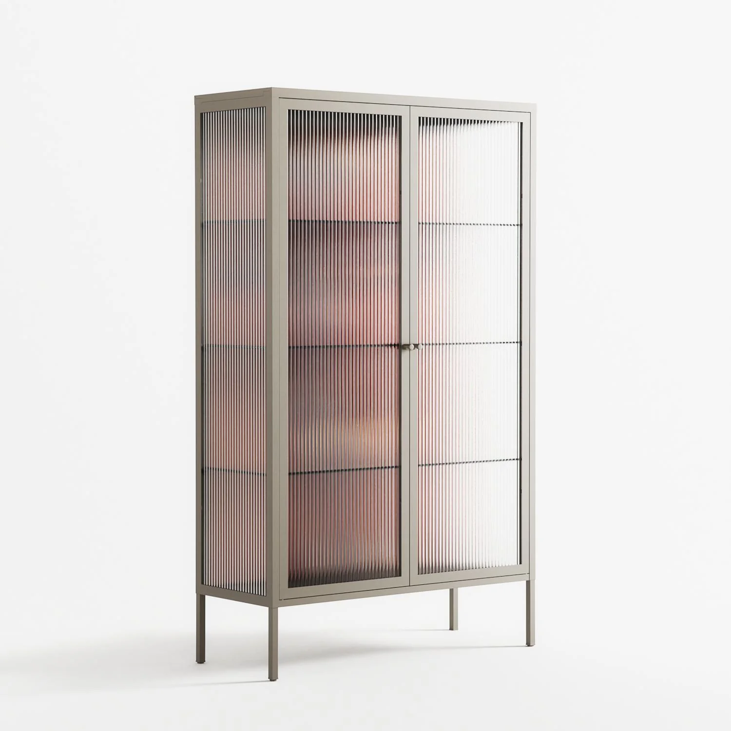 The Art Of Kissing 2 - Cabinet - Nadia Ryder - Pebble - Reeded glass - Image 4