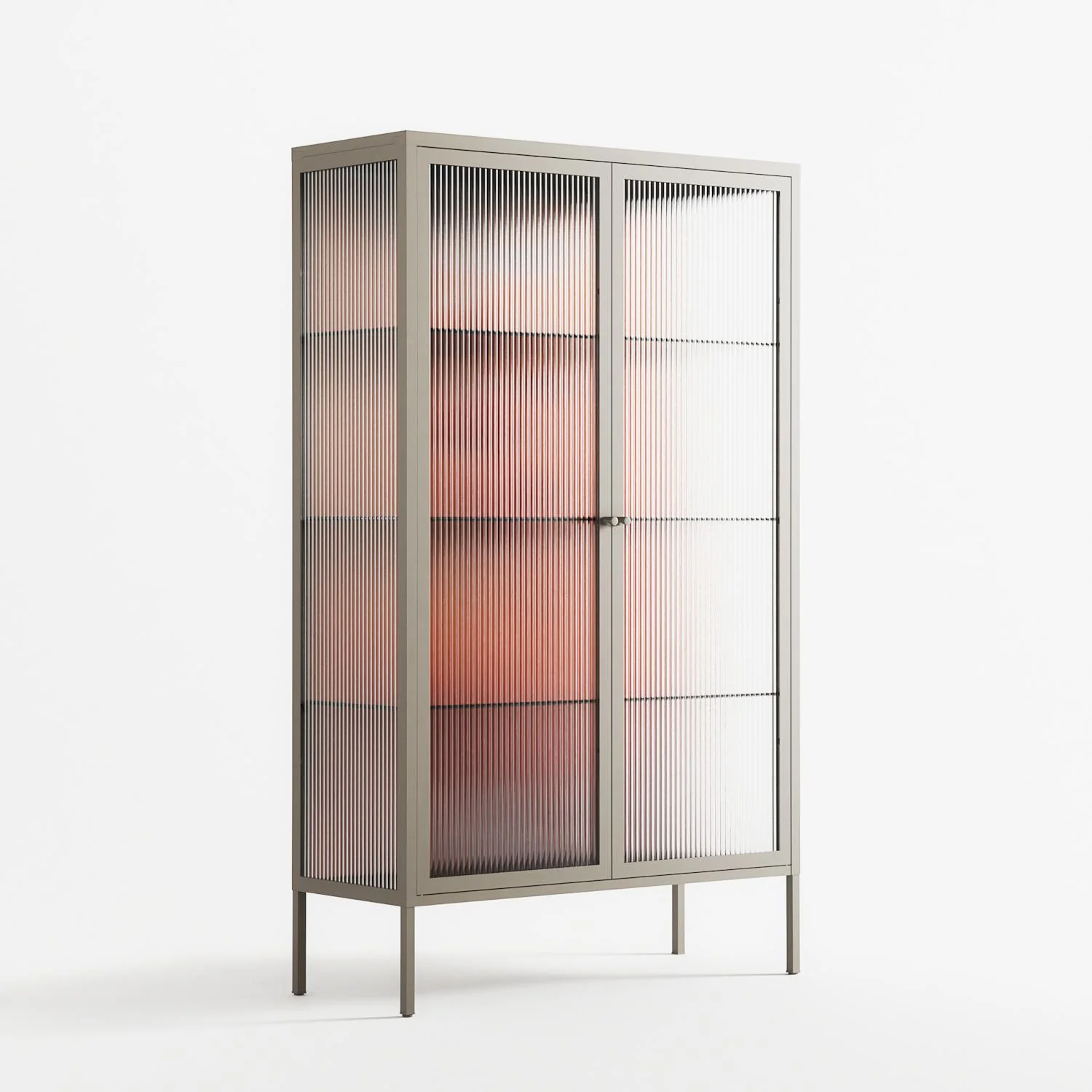 The Art Of Kissing - Cabinet - Nadia Ryder - Pebble - Reeded glass - Image 4