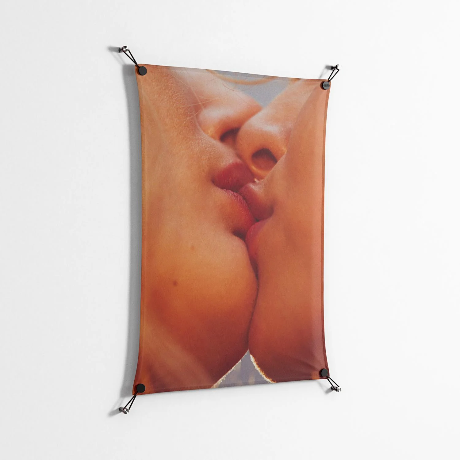 The Art Of Kissing - Work On Wall - Nadia Ryder - Black - 70 x 100 cm - Image 2