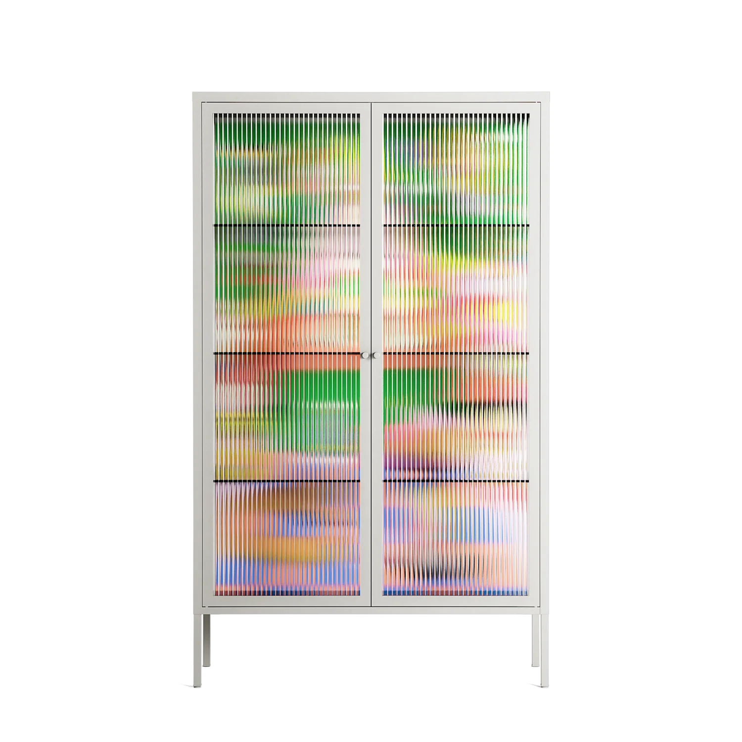 The Holy Mountain - Cabinet - Cezar Berje - Chalk - Reeded glass