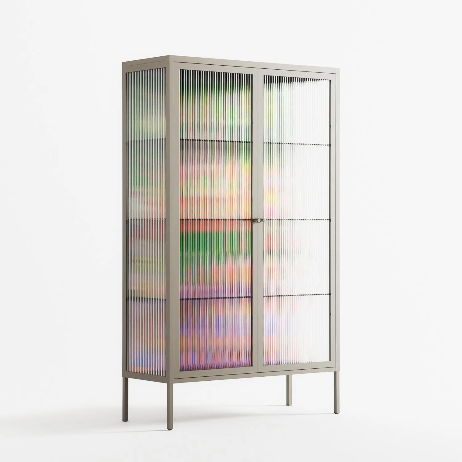 The Holy Mountain - Cabinet - Cezar Berje - Pebble - Reeded glass - Image 4