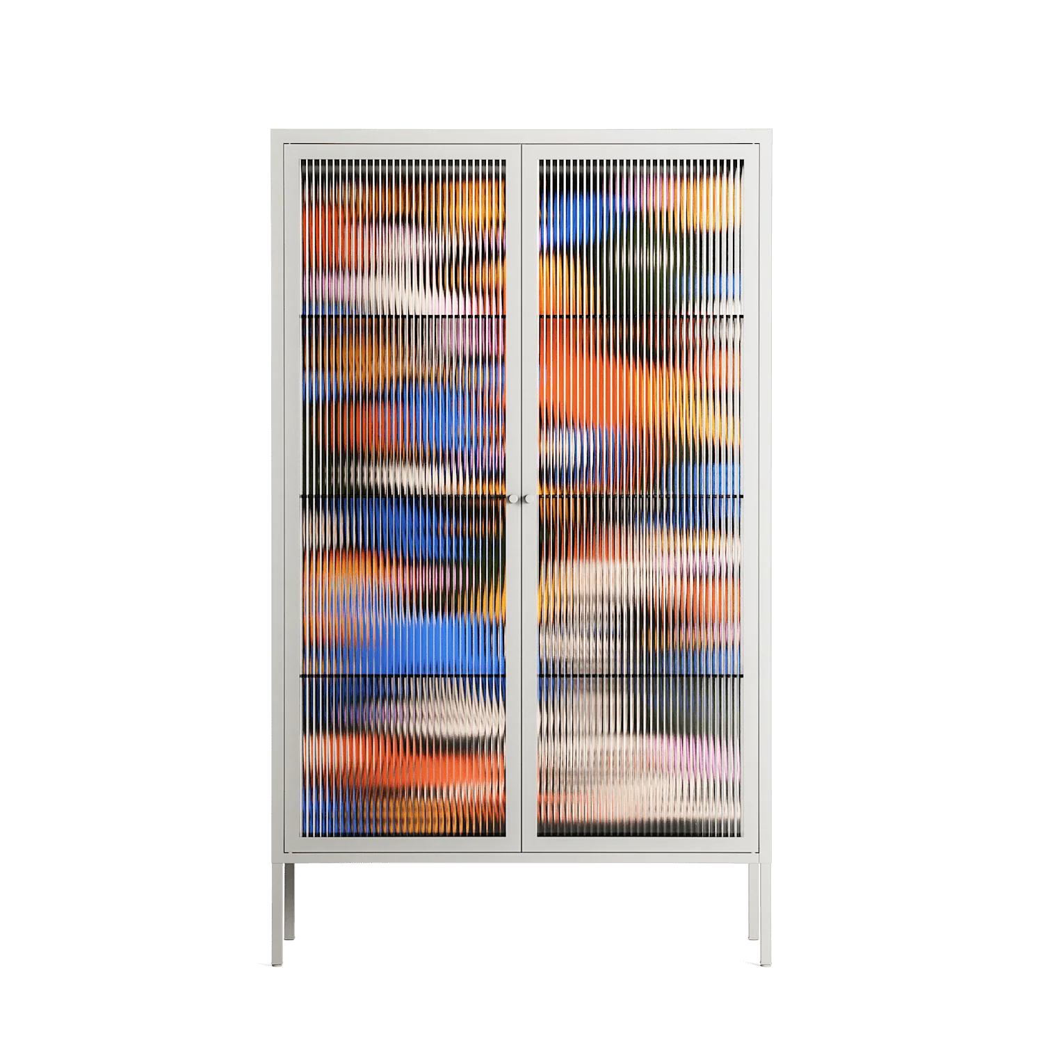 The Secret Herb Garden In The Forest - Cabinet - Nick Liefhebber - Chalk - Reeded glass