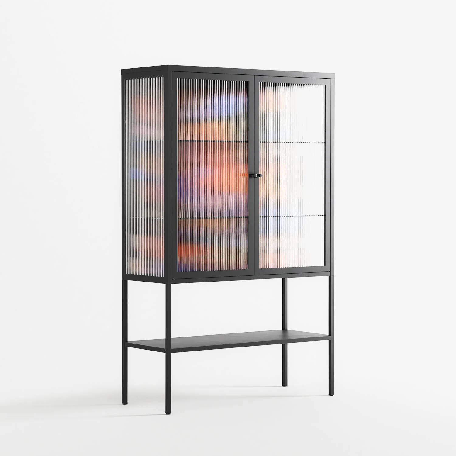 The Secret Herb Garden In The Forest - Loft Cabinet - Nick Liefhebber - Antracite - Reeded glass - Image 4