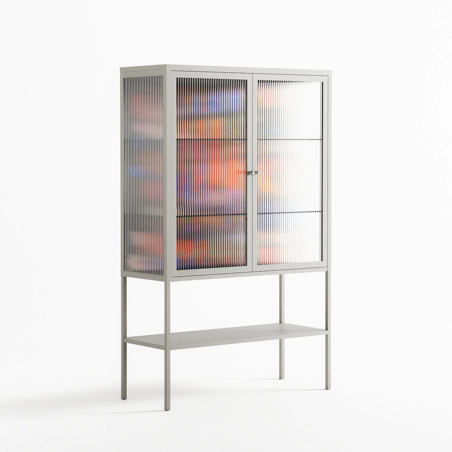 The Secret Herb Garden In The Forest - Loft Cabinet - Nick Liefhebber - Chalk - Reeded glass - Image 4