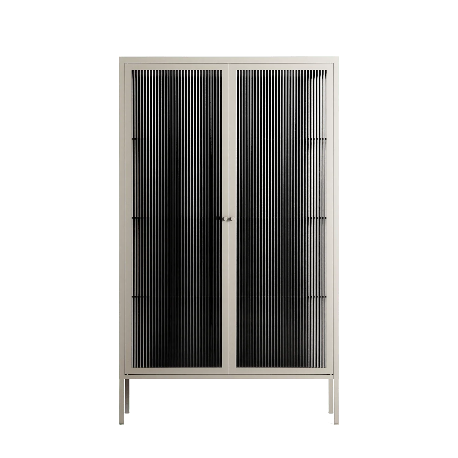 The Single Color - Cabinet - Craig Watkins - Pebble - Reeded glass