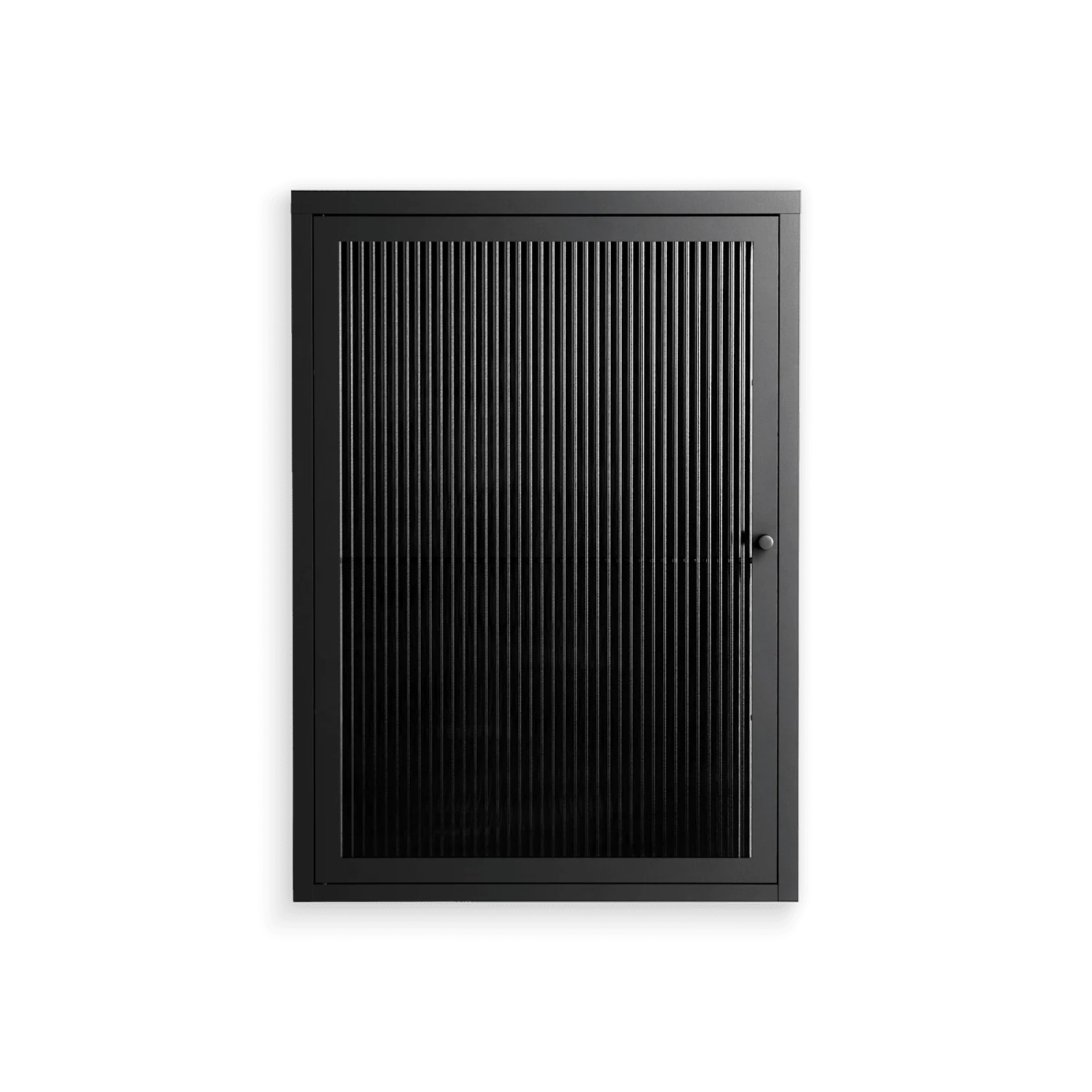 The Single Color - Wall Cabinet - Craig Watkins - Antracite - Reeded glass