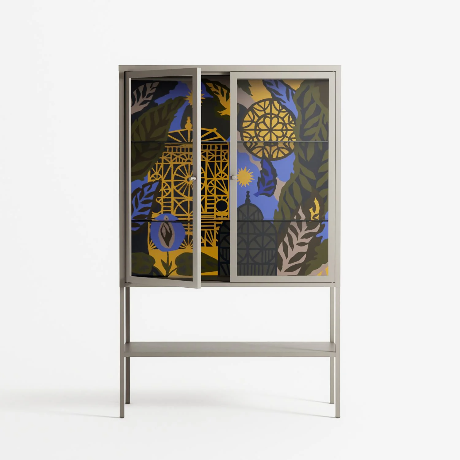 The Towering Hall Full Of Light 2 - Loft Cabinet - Nick Liefhebber - Pebble - Clear glass - Image 2