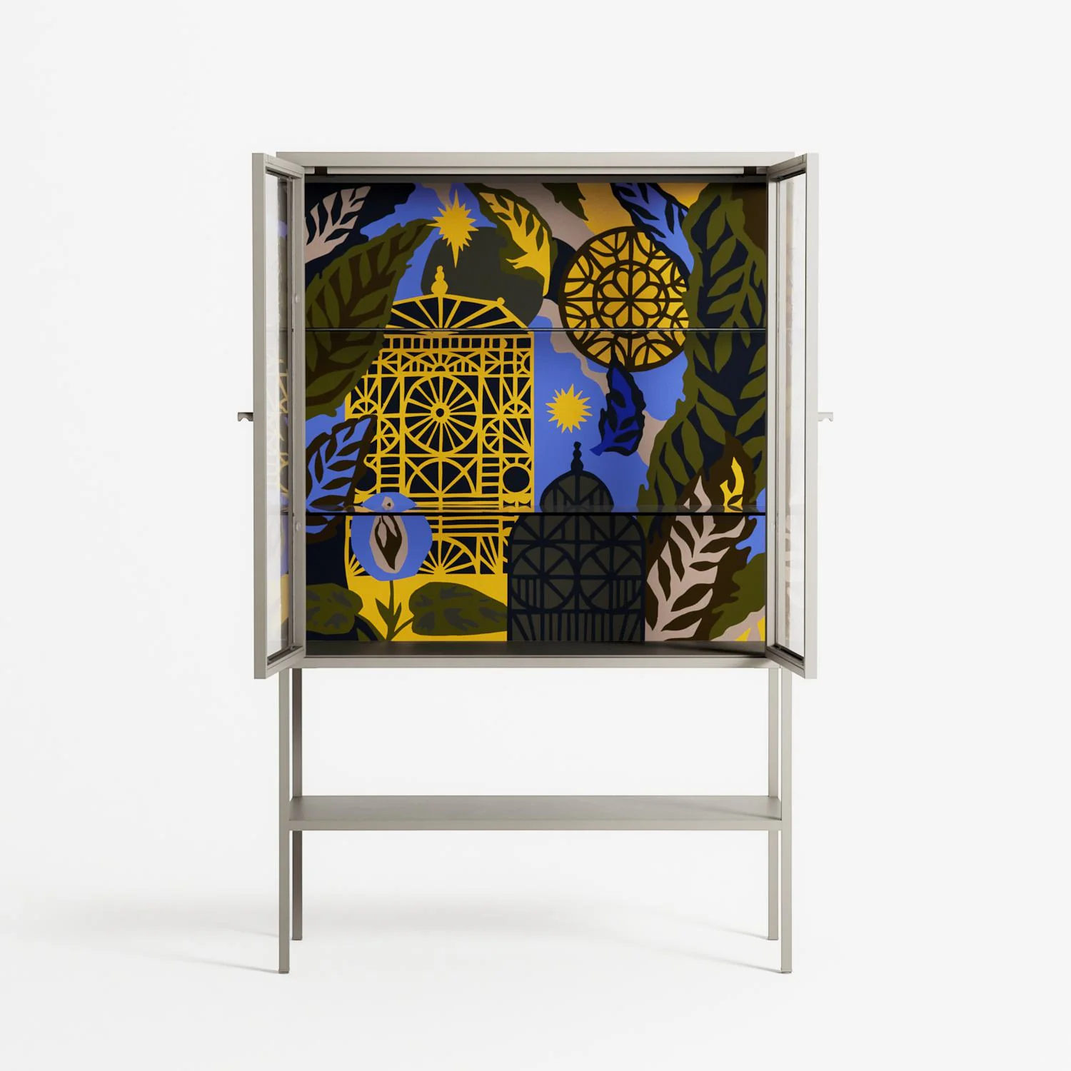 The Towering Hall Full Of Light 2 - Loft Cabinet - Nick Liefhebber - Pebble - Clear glass - Image 3