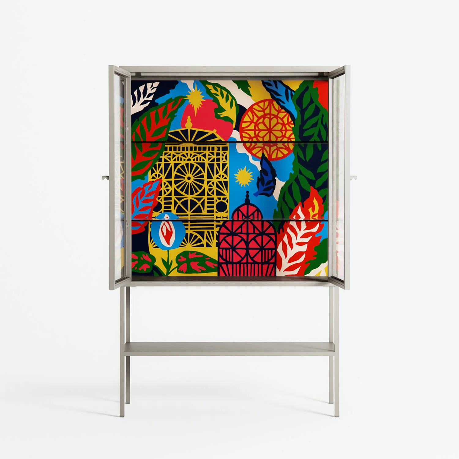 The Towering Hall Full Of Light - Loft Cabinet - Nick Liefhebber - Pebble - Clear glass - Image 3