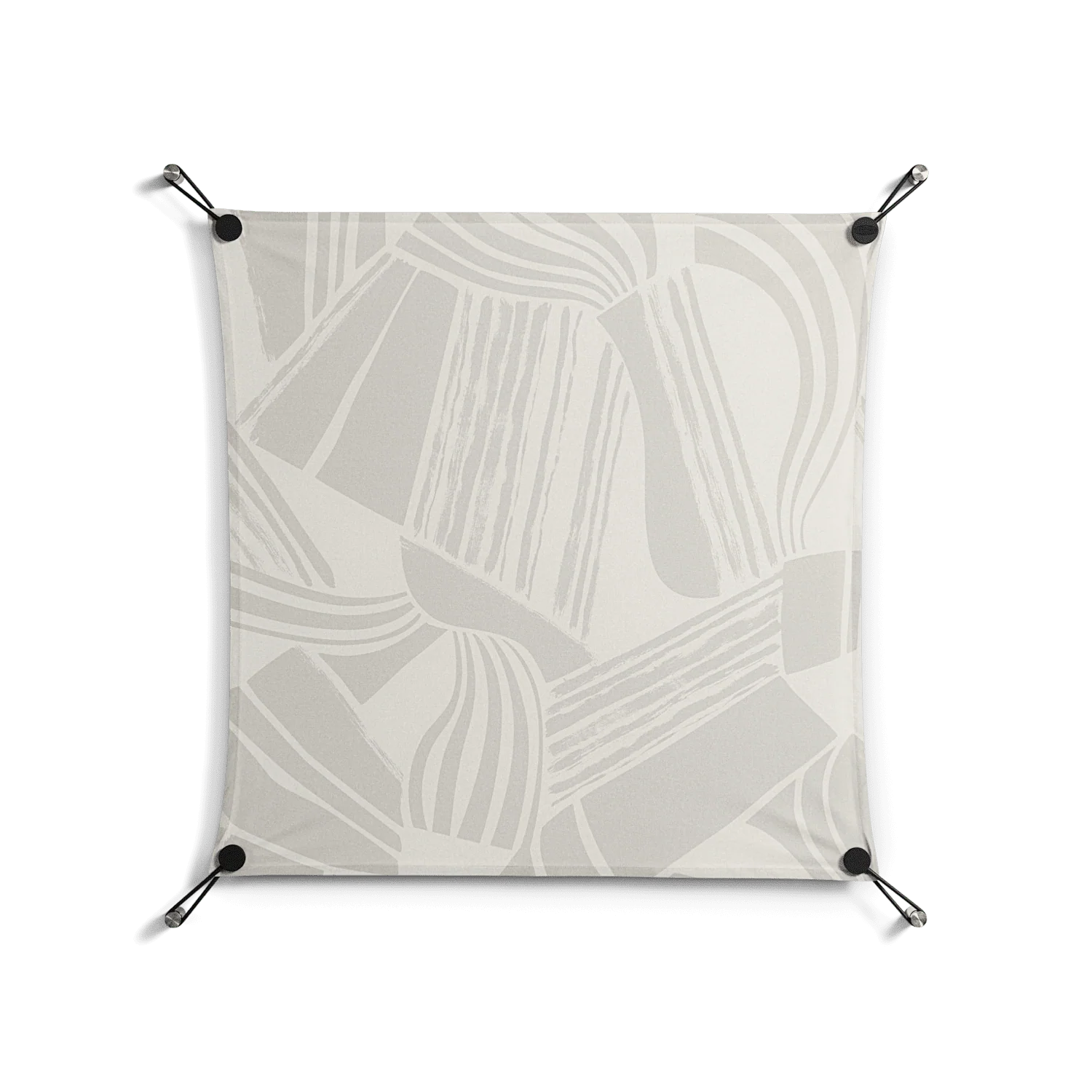 Touch the Ground - Work On Wall - Amy Suther - Black - 70 x 70 cm