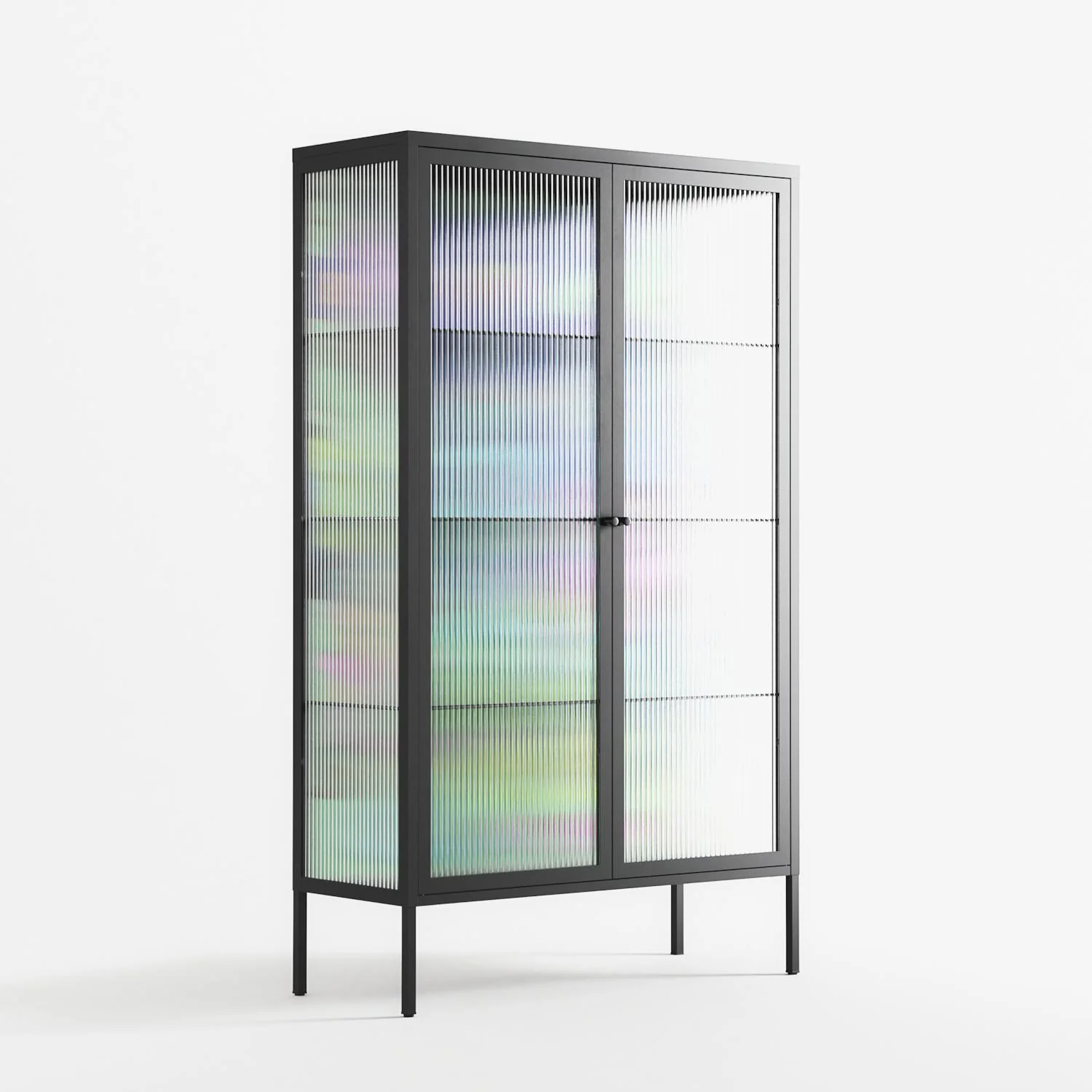 Transmutation - Cabinet - Cezar Berje - Antracite - Reeded glass - Image 4