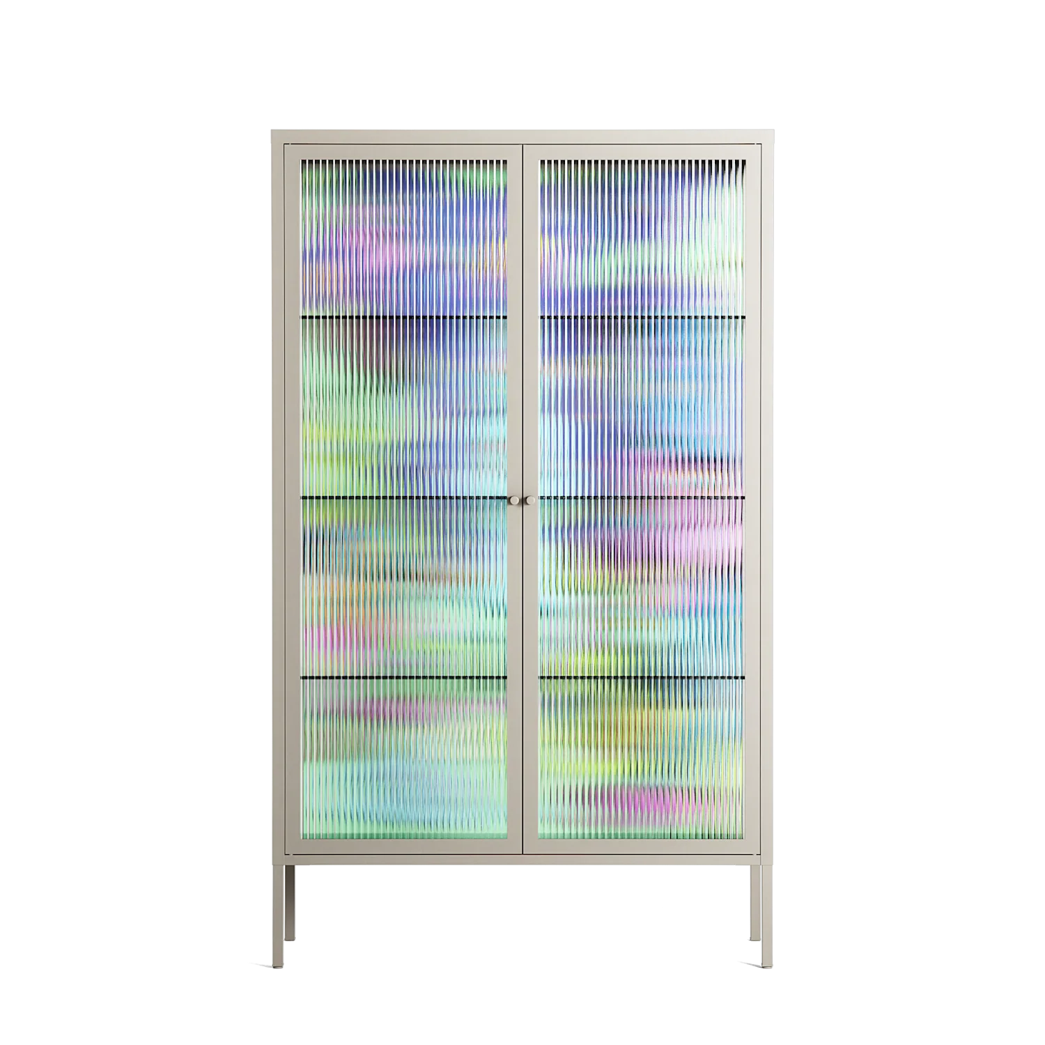 Transmutation - Cabinet - Cezar Berje - Pebble - Reeded glass