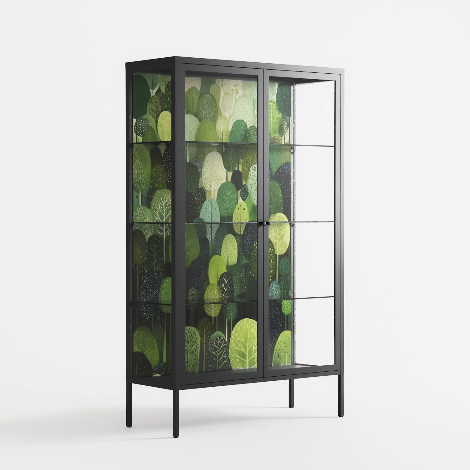 Tummetott - Cabinet - Nur Rydberg - Antracite - Clear glass - Image 4