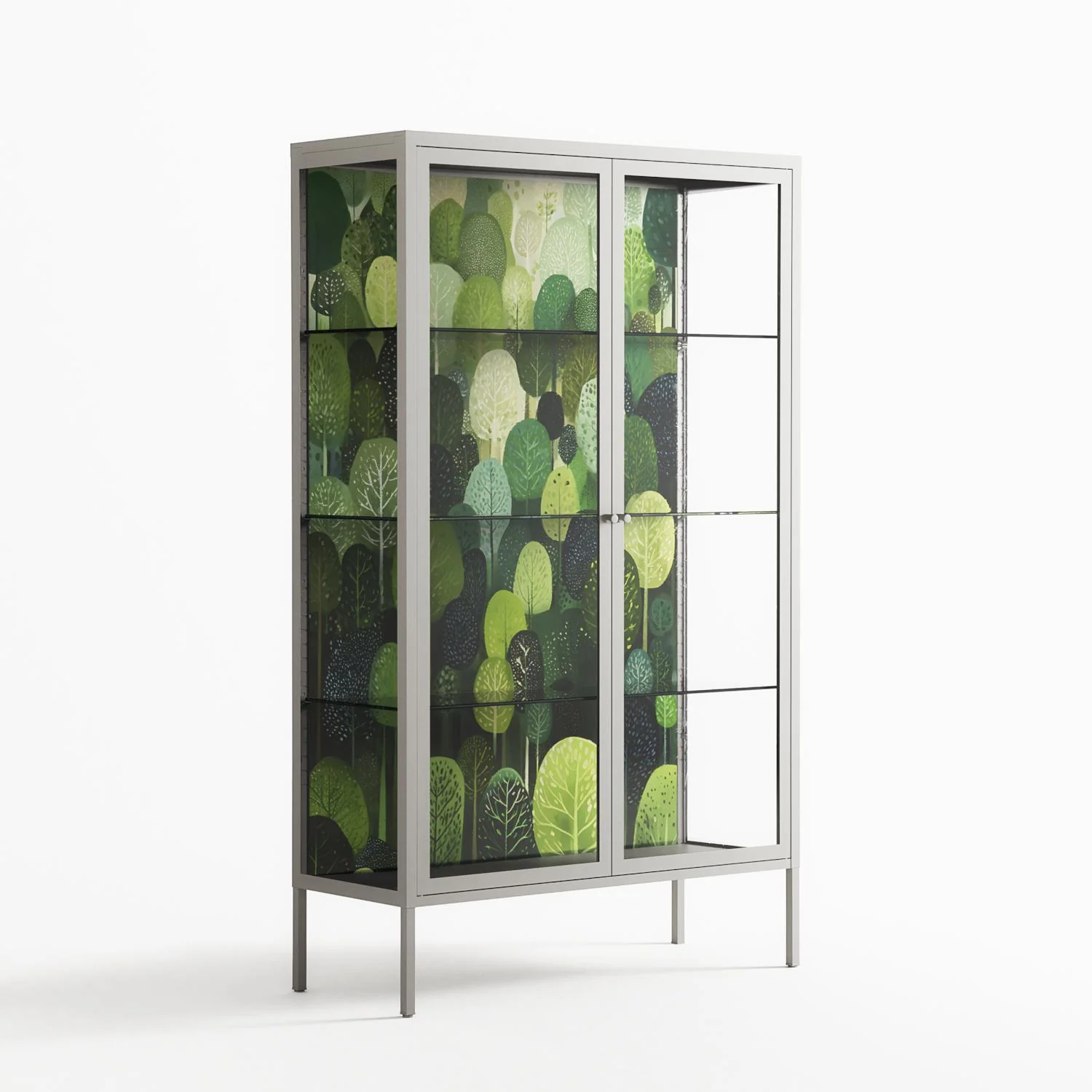 Tummetott - Cabinet - Nur Rydberg - Chalk - Clear glass - Image 4