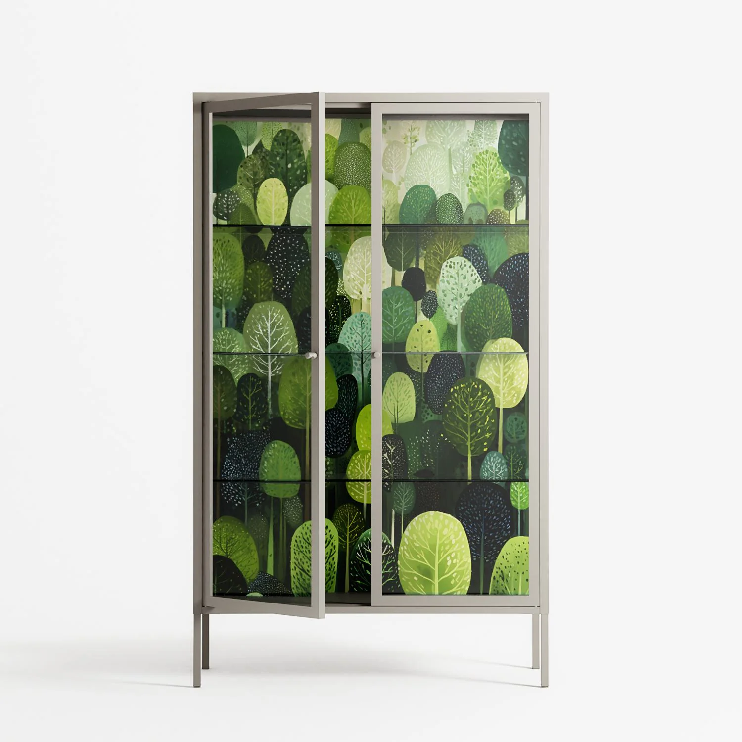 Tummetott - Cabinet - Nur Rydberg - Pebble - Clear glass - Image 2