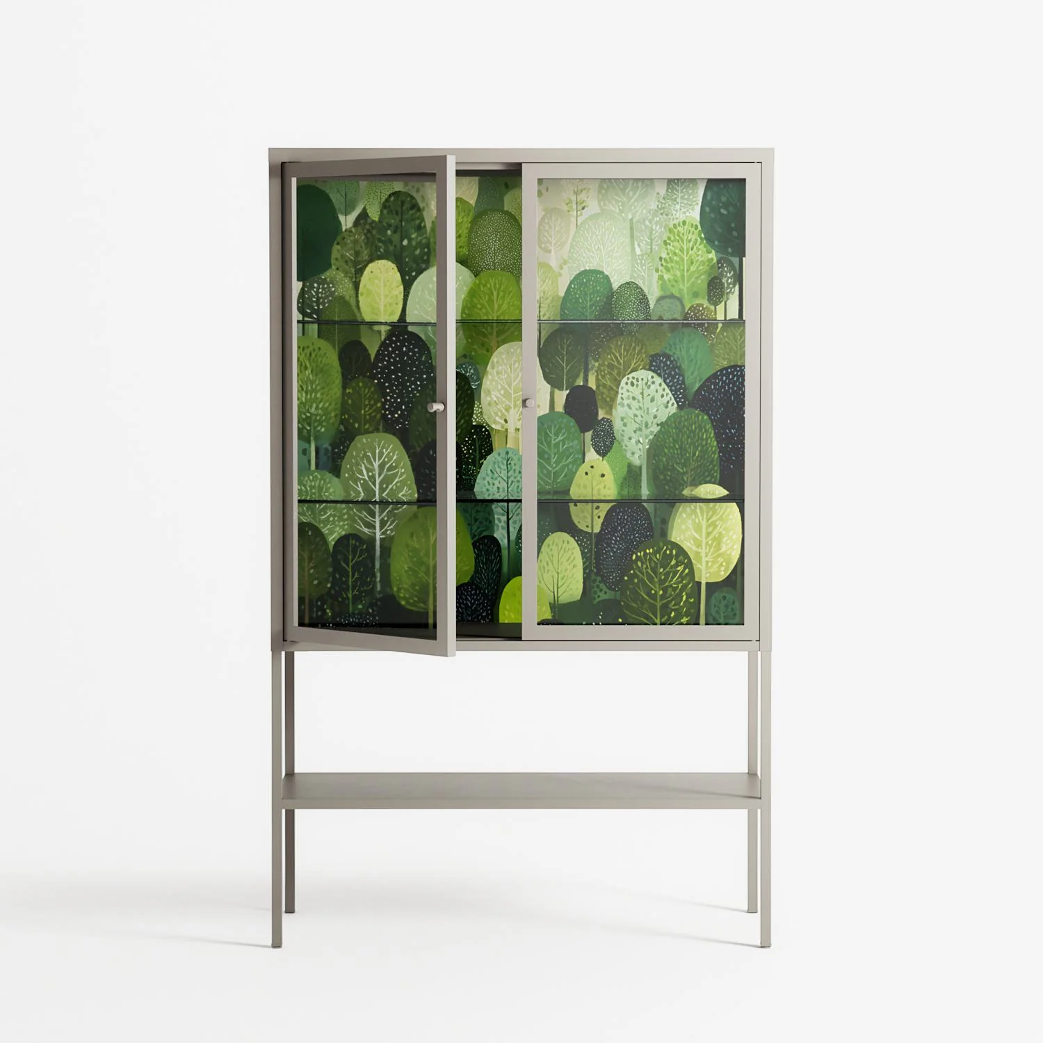 Tummetott - Loft Cabinet - Nur Rydberg - Pebble - Clear glass - Image 2