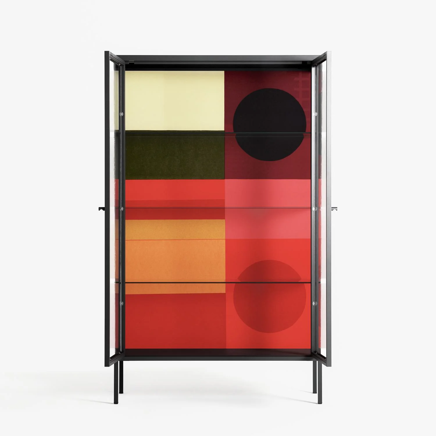 Turnstile - Cabinet - Rikki Hewitt - Antracite - Clear glass - Image 3
