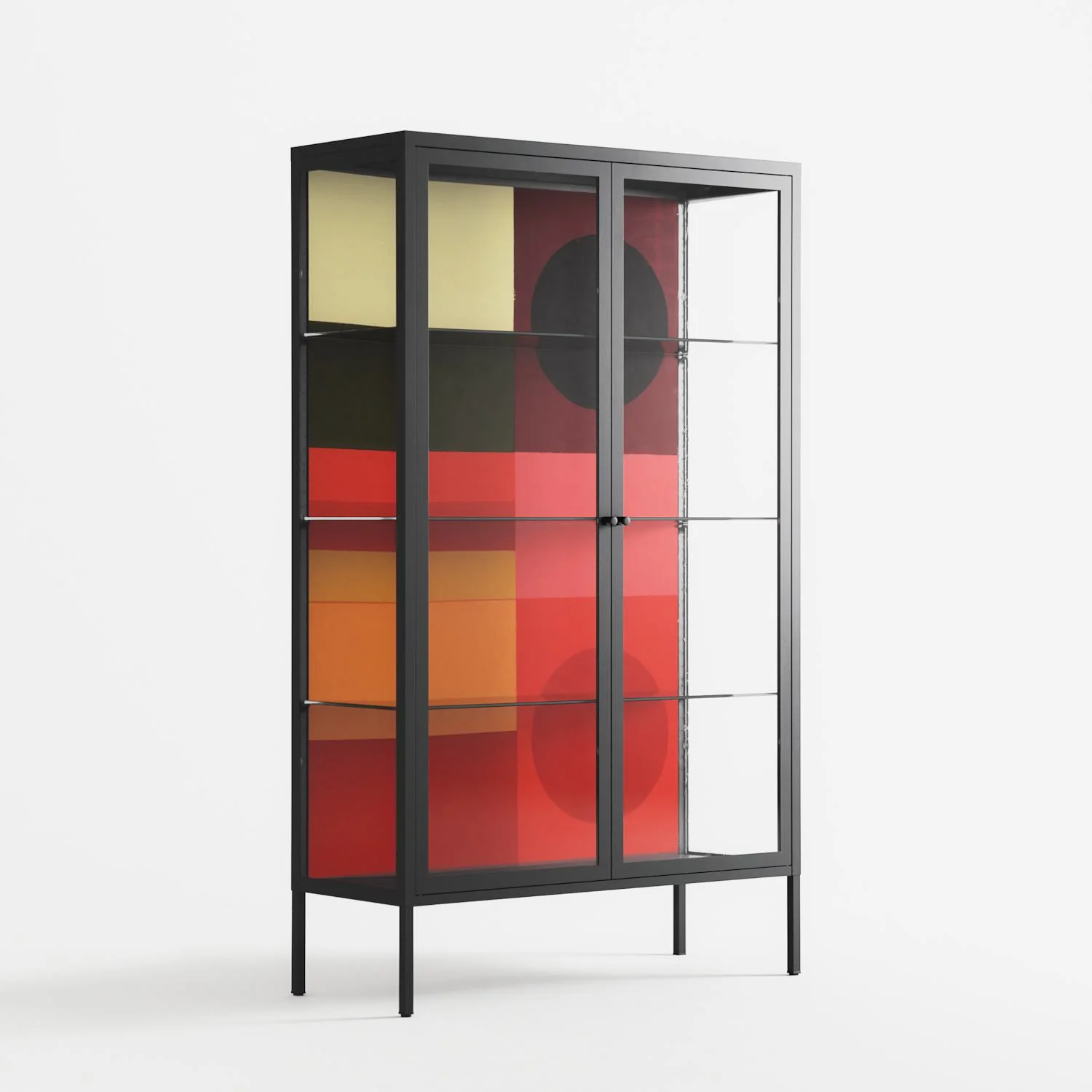 Turnstile - Cabinet - Rikki Hewitt - Antracite - Clear glass - Image 4