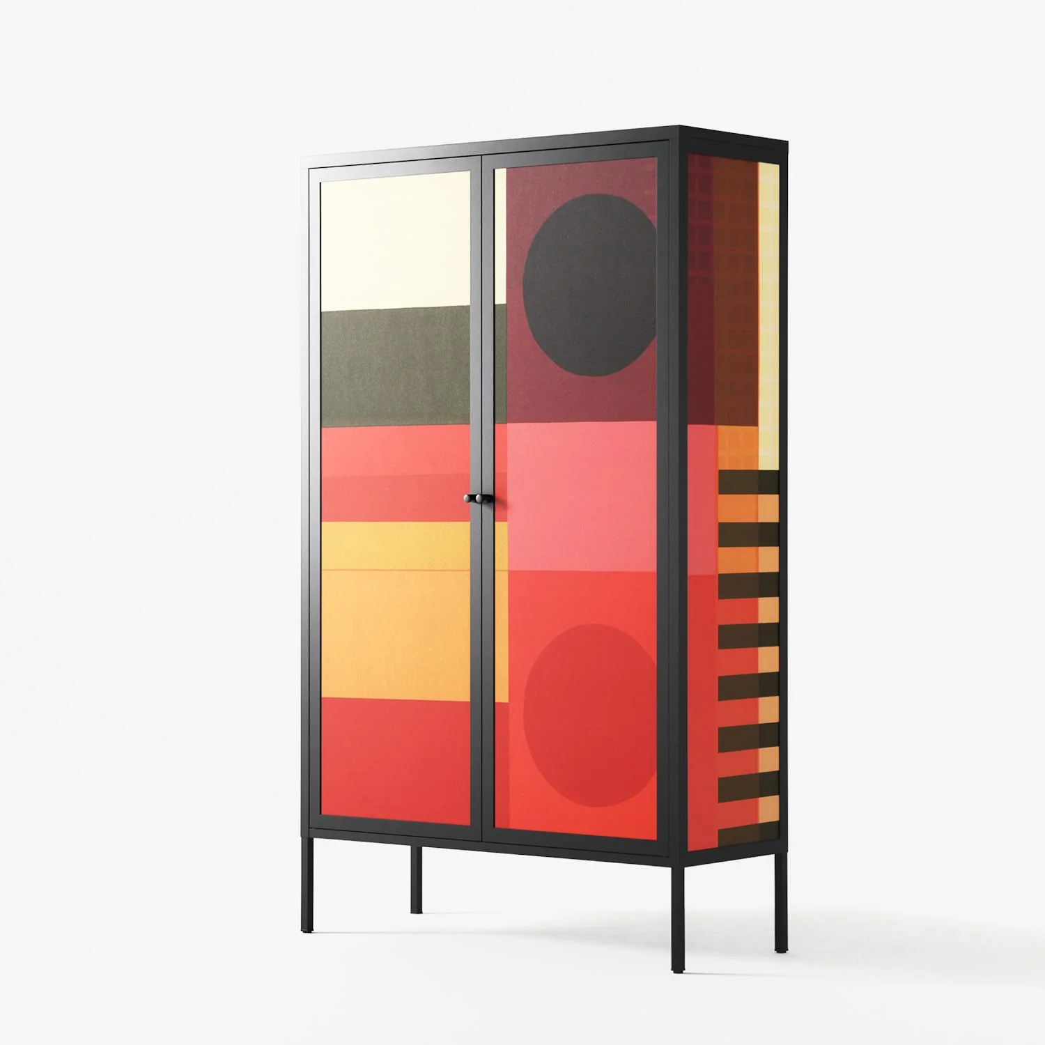 Turnstile - Cabinet - Rikki Hewitt - Antracite - Overlay Metal - Image 2