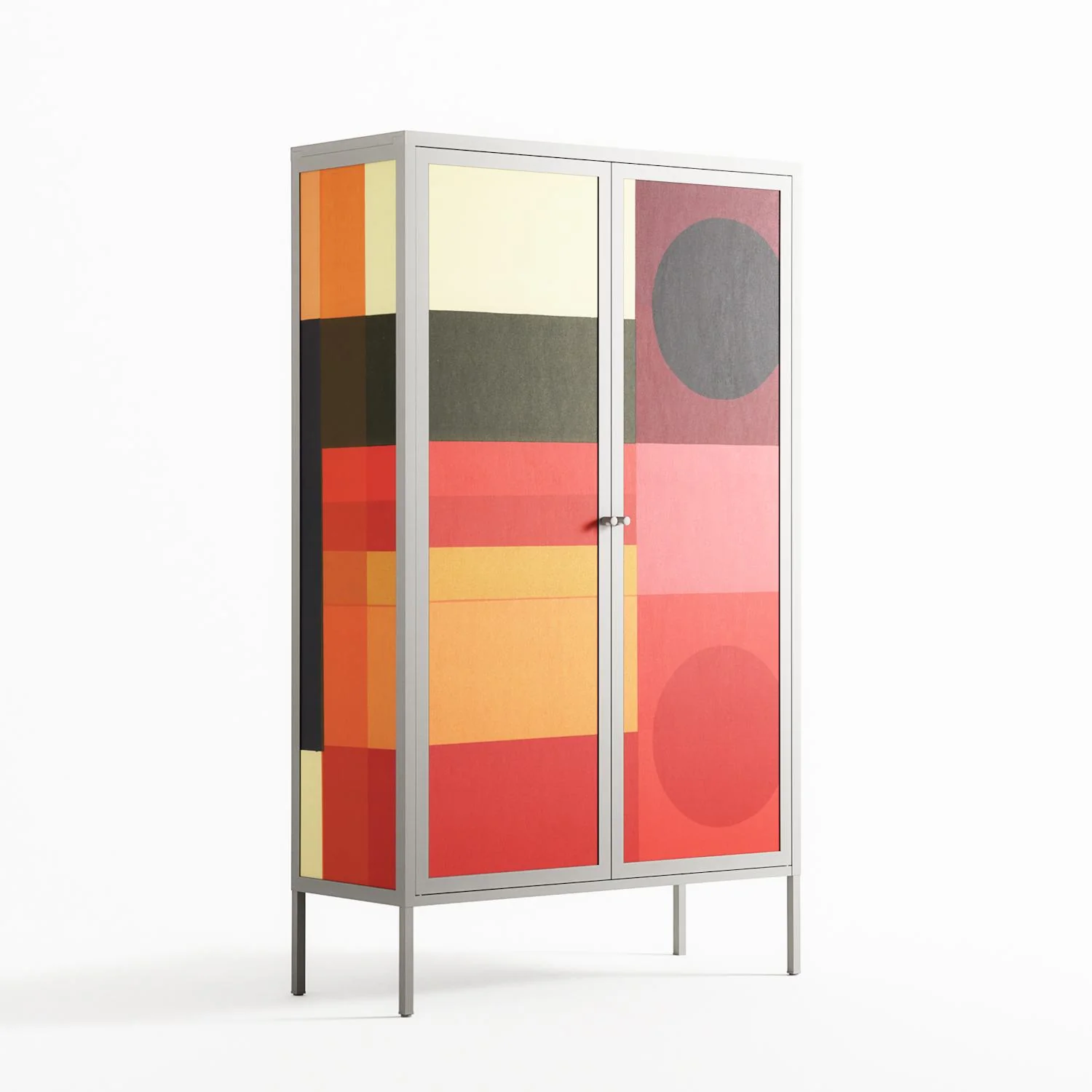 Turnstile - Cabinet - Rikki Hewitt - Chalk - Overlay Metal - Image 4