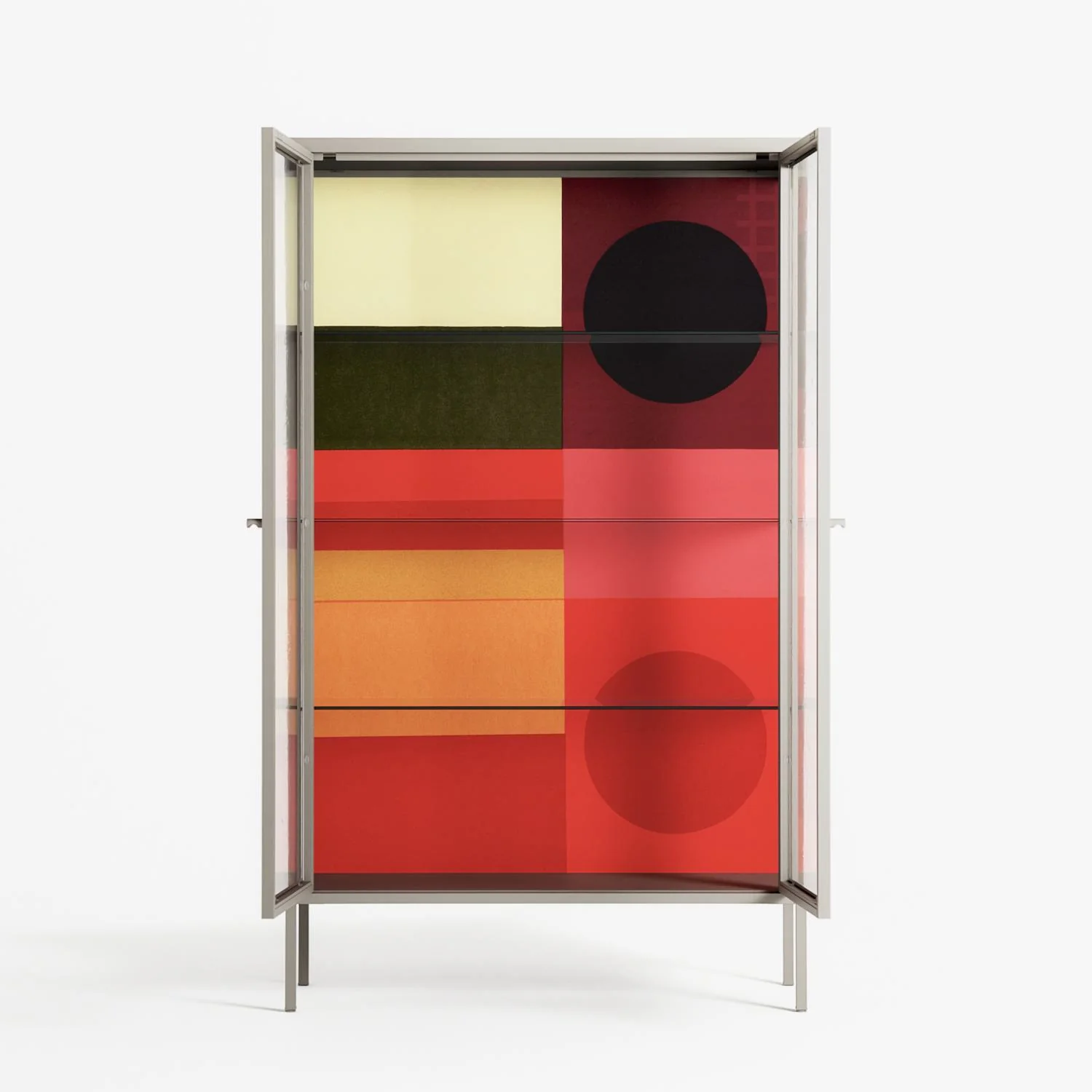 Turnstile - Cabinet - Rikki Hewitt - Pebble - Clear glass - Image 3