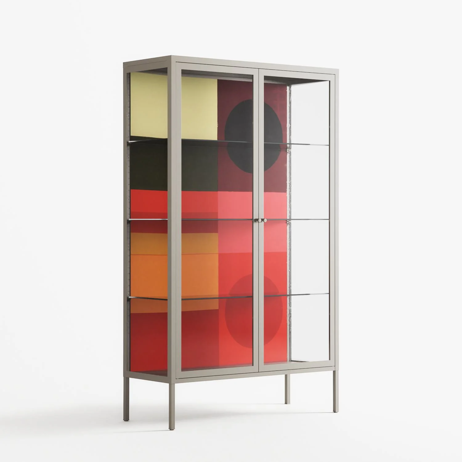 Turnstile - Cabinet - Rikki Hewitt - Pebble - Clear glass - Image 4