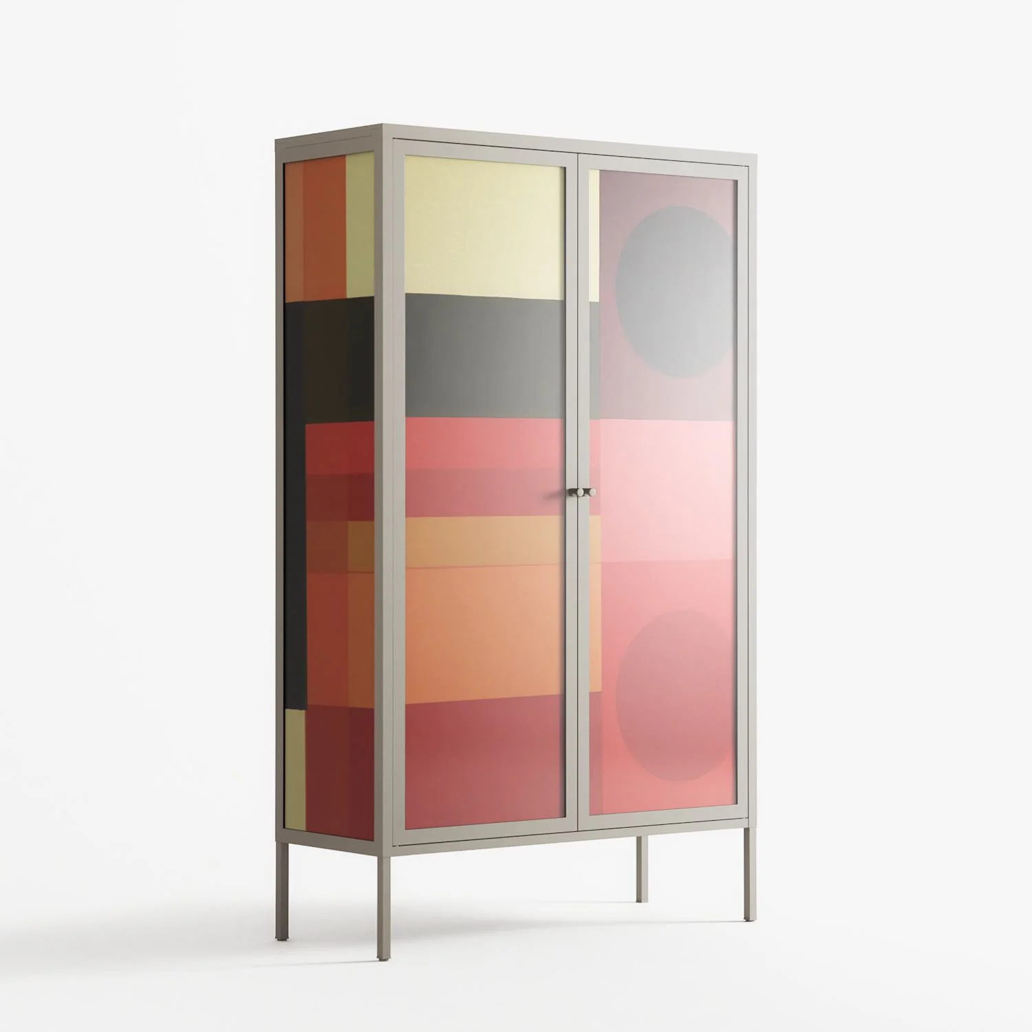 Turnstile - Cabinet - Rikki Hewitt - Pebble - Overlay Glass - Image 4