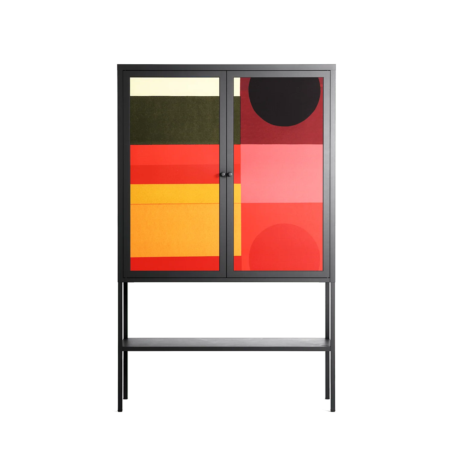 Turnstile - Loft Cabinet - Rikki Hewitt - Antracite - Overlay Metal
