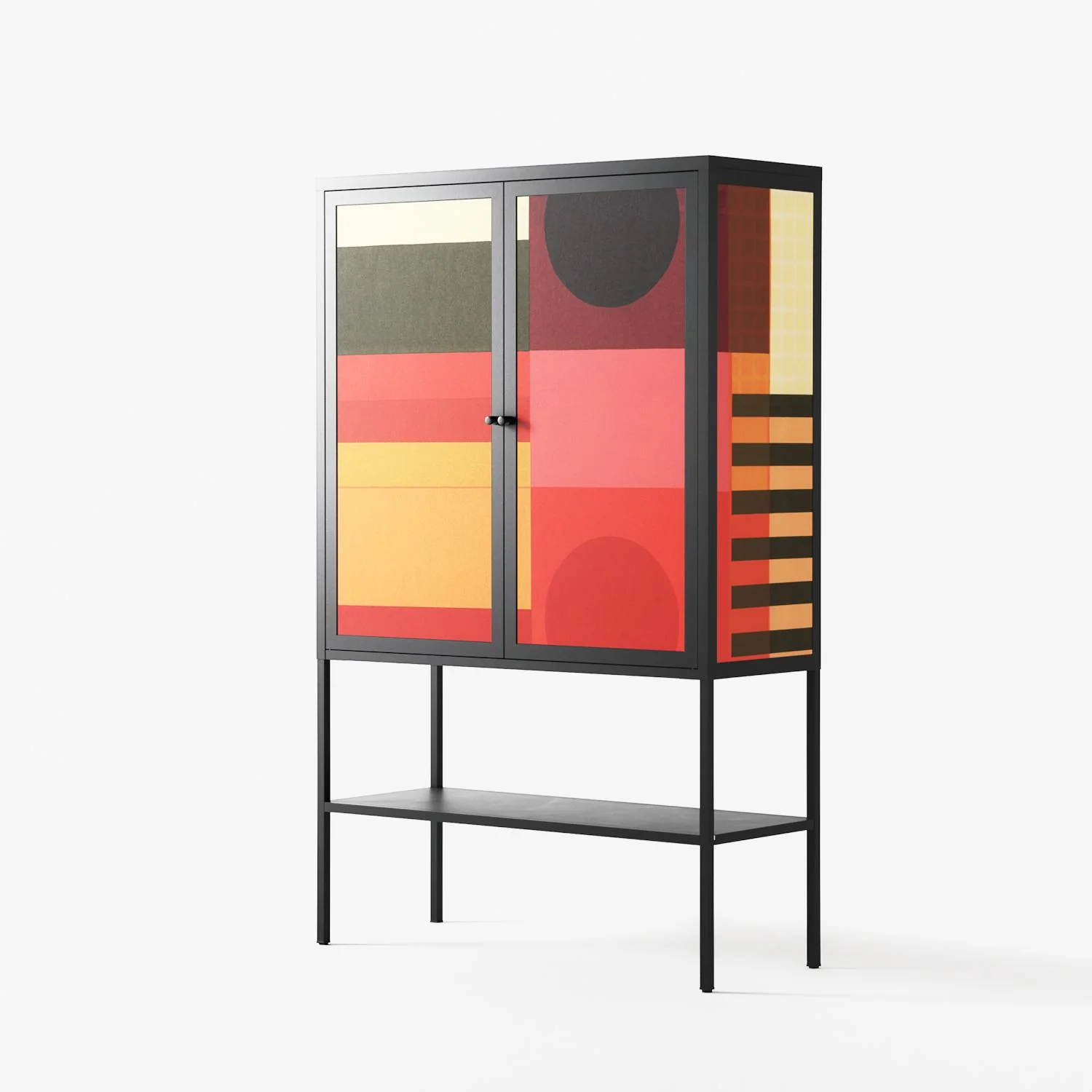 Turnstile - Loft Cabinet - Rikki Hewitt - Antracite - Overlay Metal - Image 2