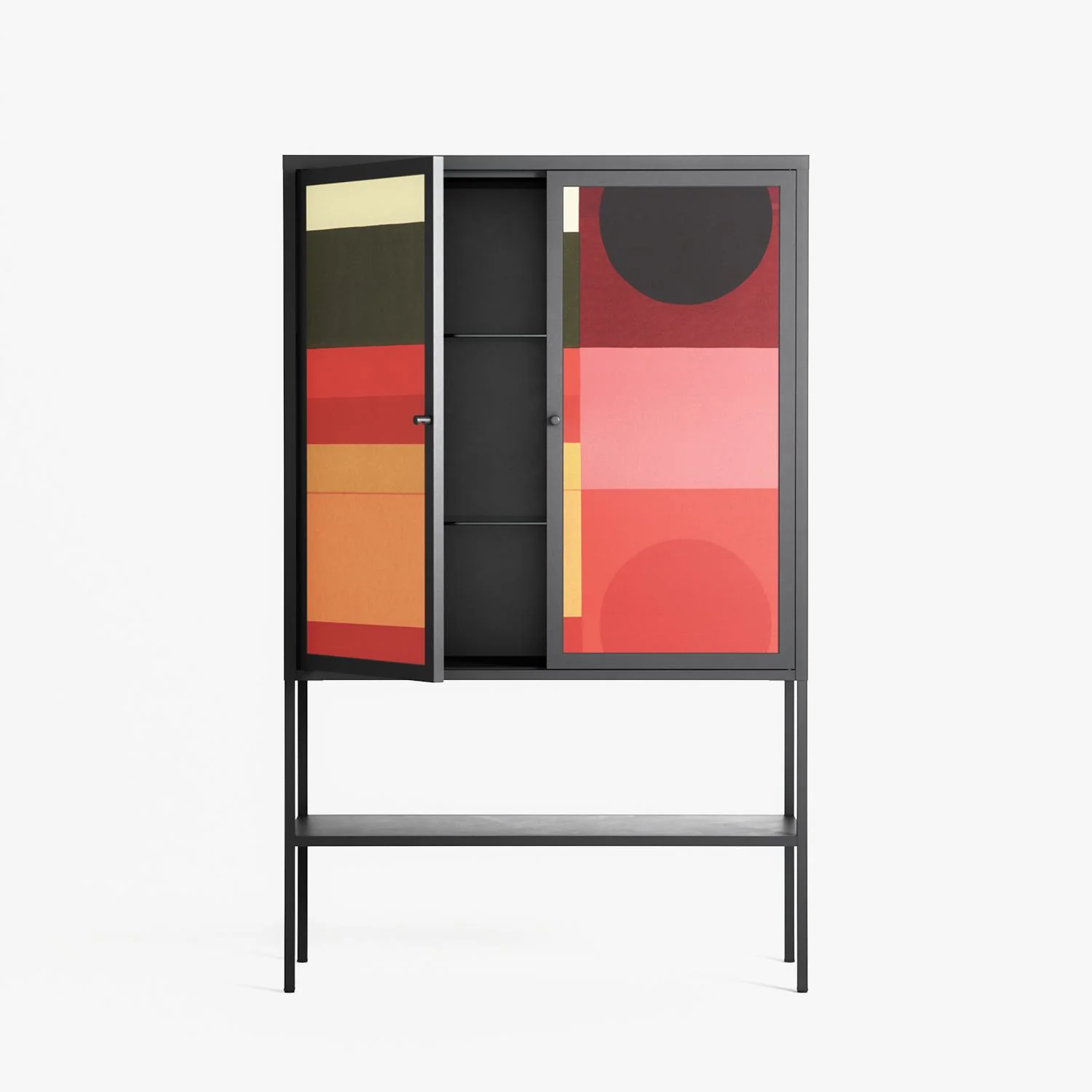 Turnstile - Loft Cabinet - Rikki Hewitt - Antracite - Overlay Metal - Image 3