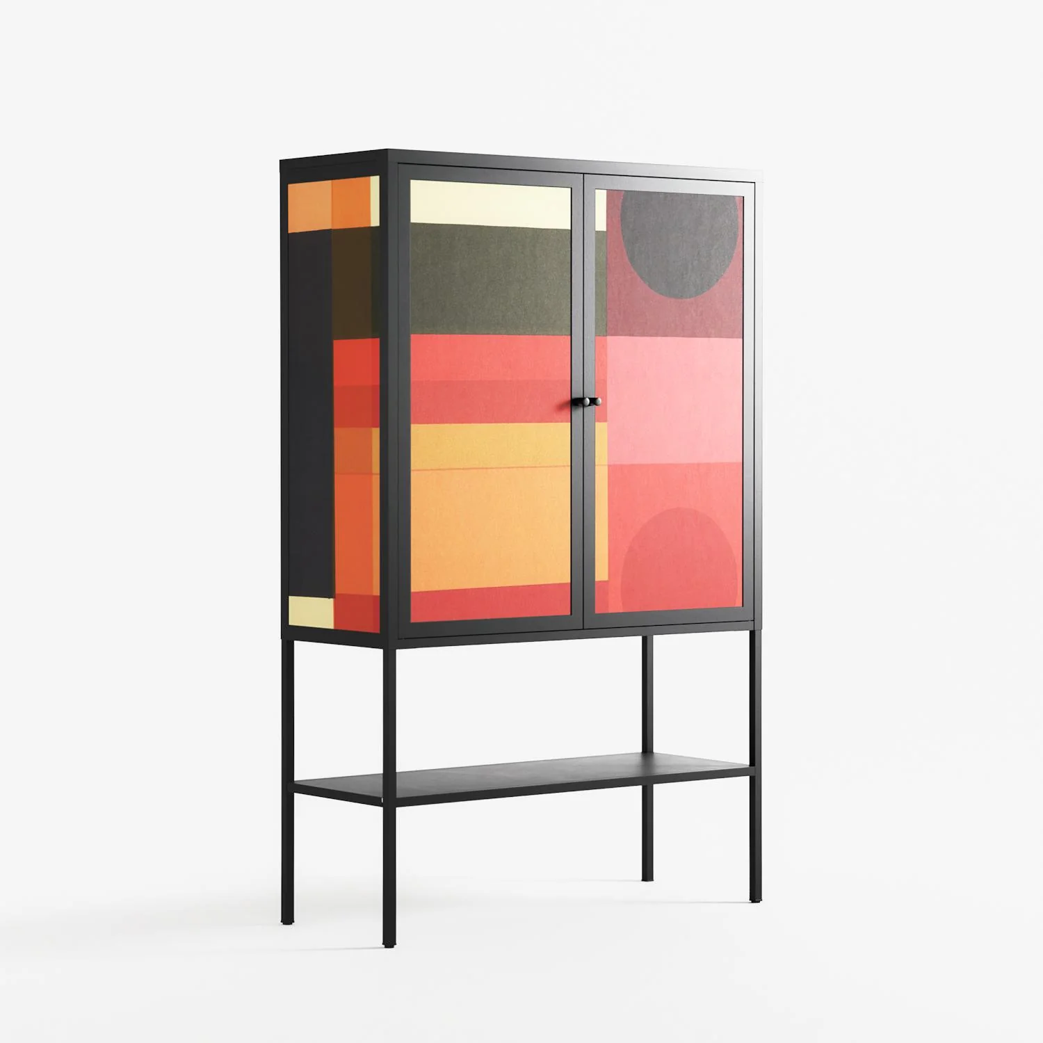 Turnstile - Loft Cabinet - Rikki Hewitt - Antracite - Overlay Metal - Image 4