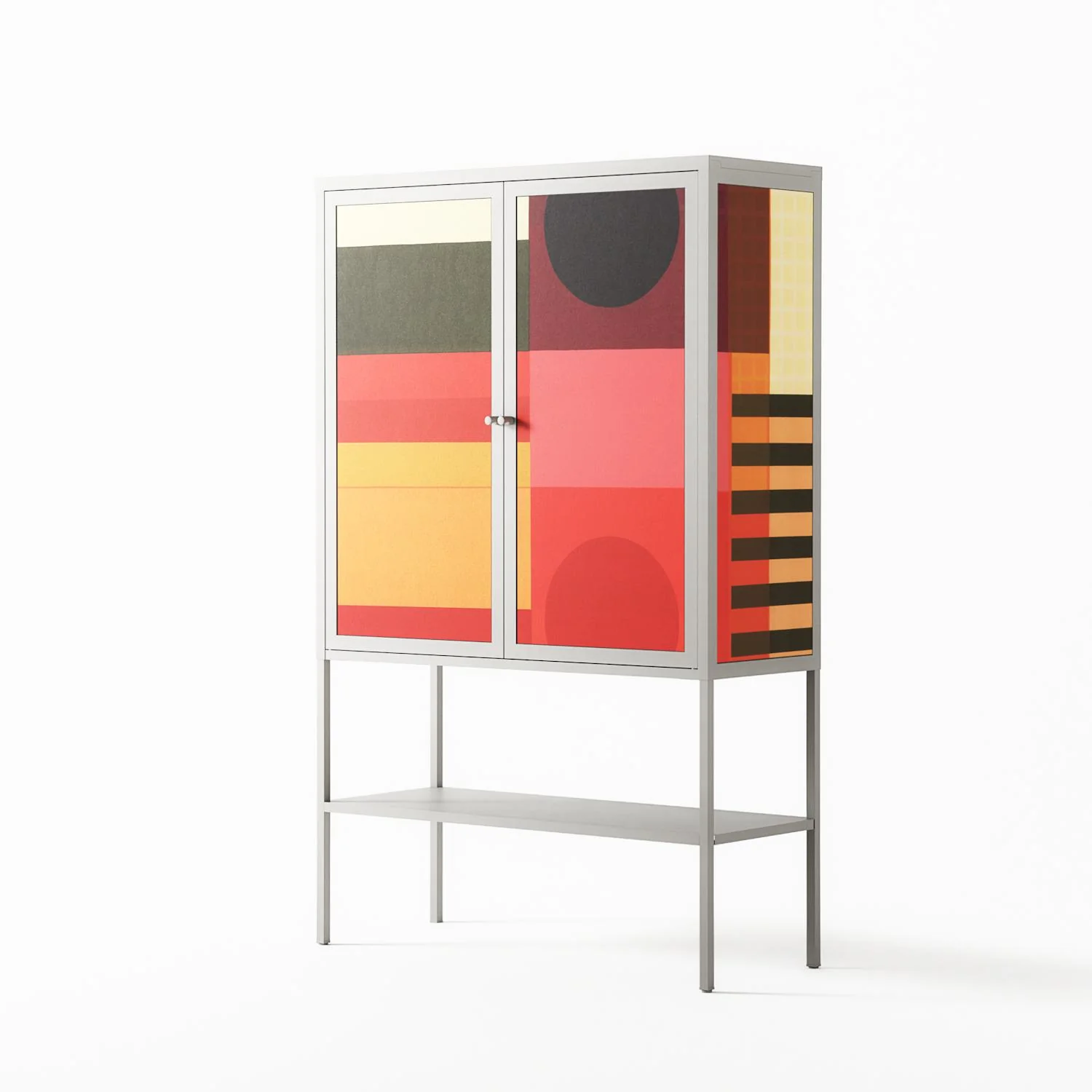 Turnstile - Loft Cabinet - Rikki Hewitt - Chalk - Overlay Metal - Image 2